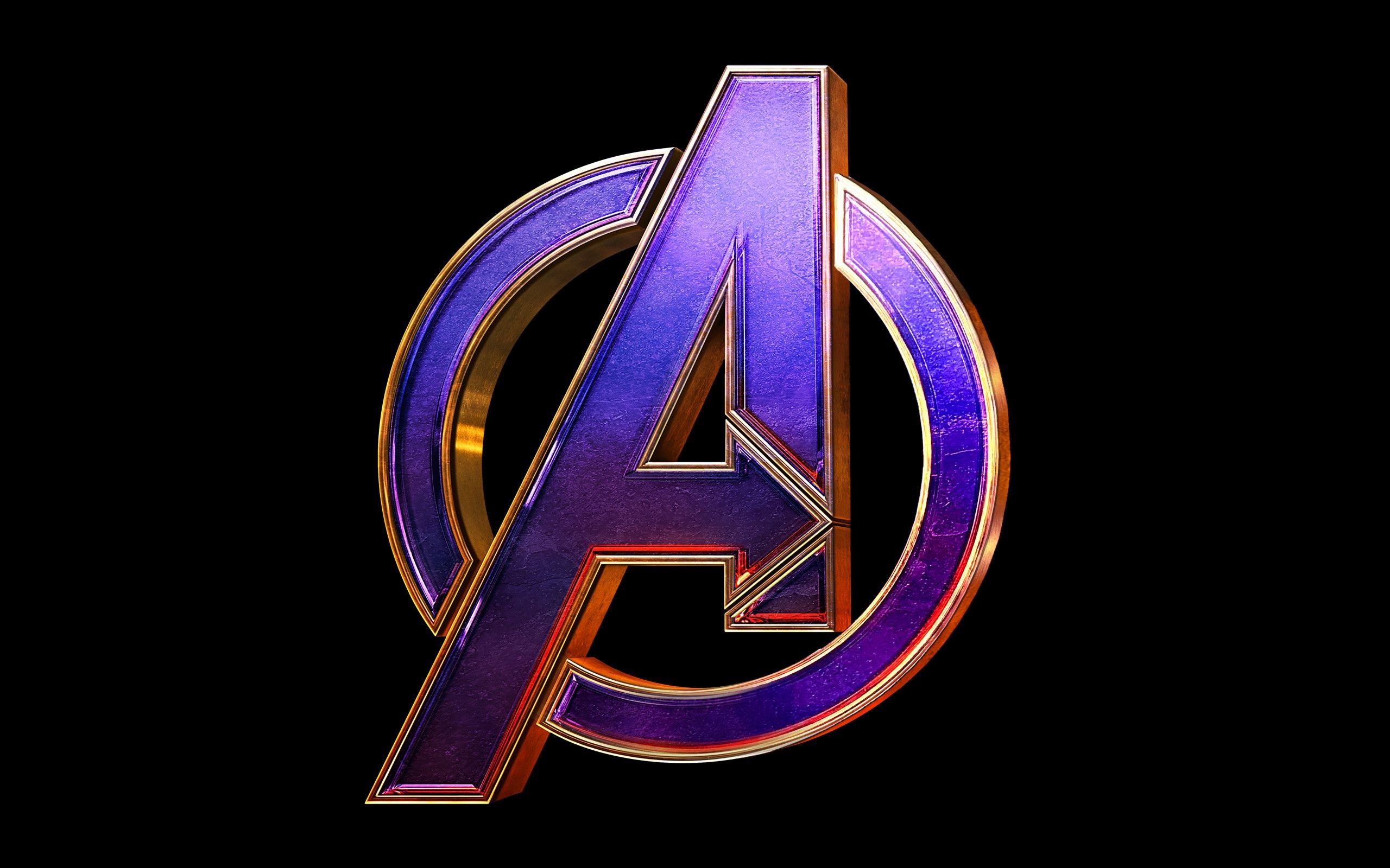 Avengers Infinty War Star Cast And Logo Wallpapers