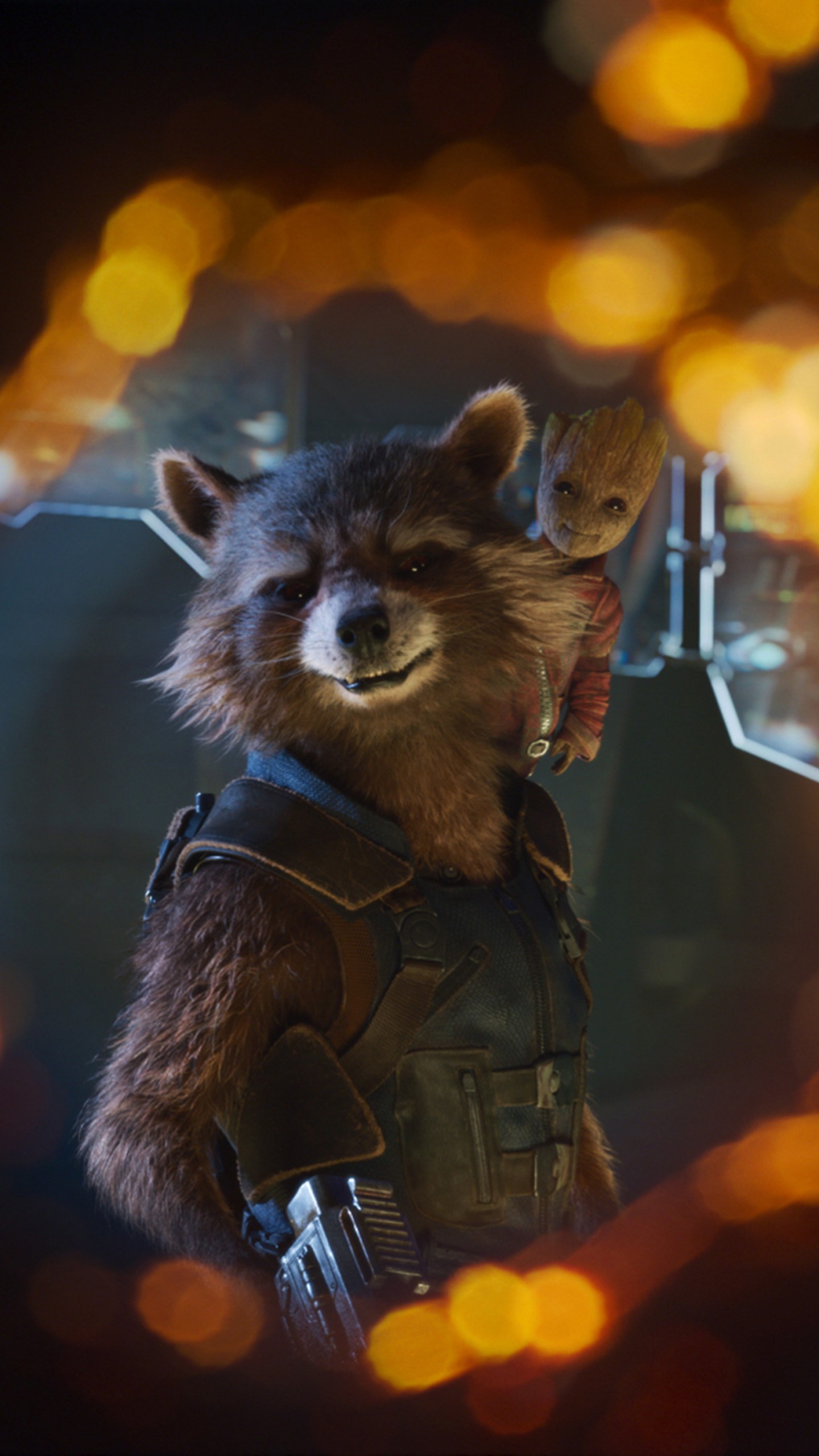 Baby Groot In Guardians Of The Galaxy Vol 2 Wallpapers