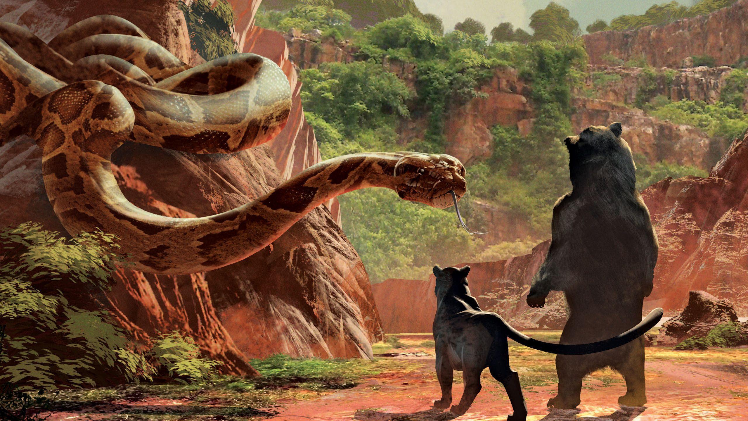 Bagheera &Amp; Mowgli Jungle Book Wallpapers