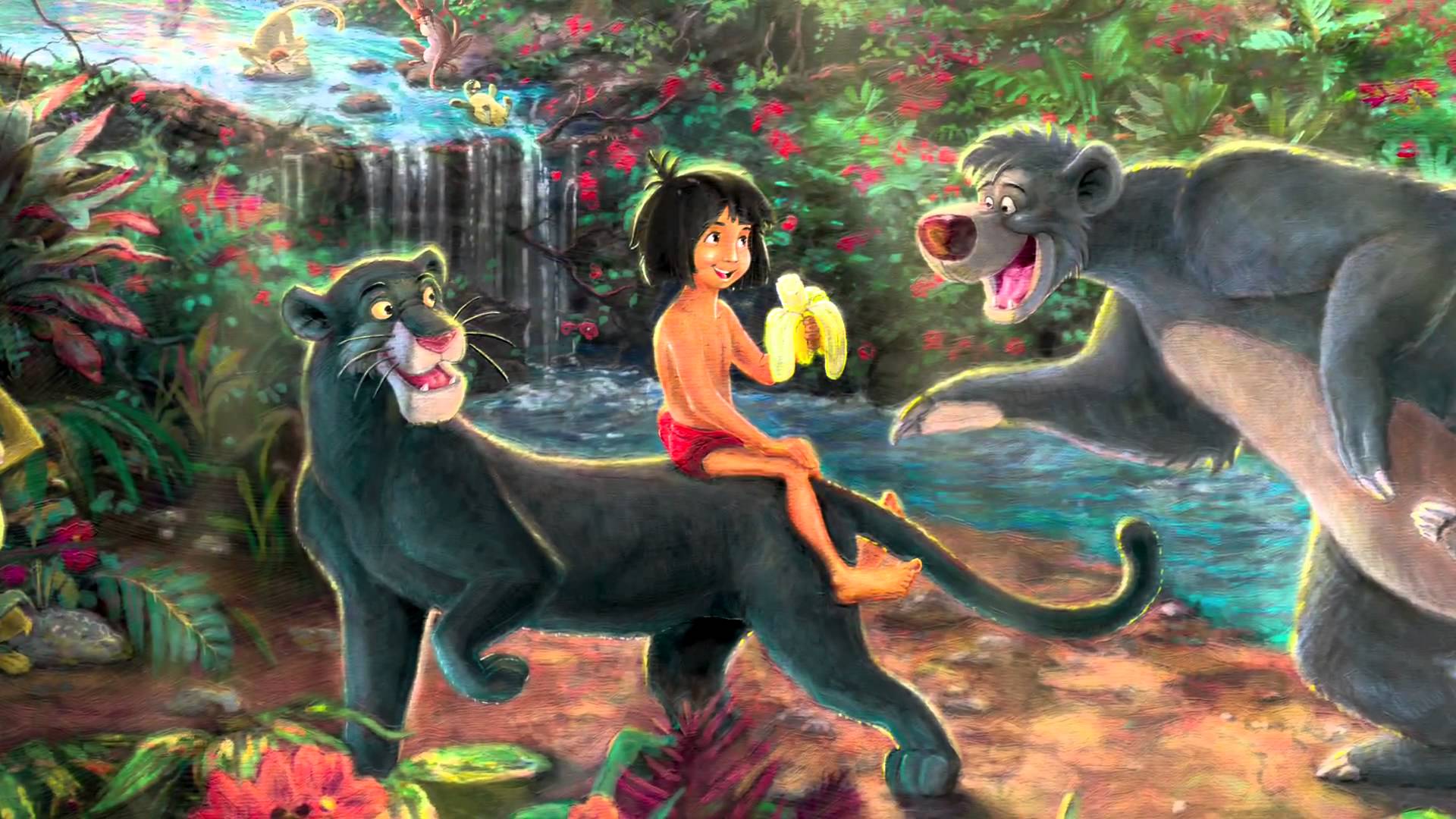 Bagheera &Amp; Mowgli Jungle Book Wallpapers