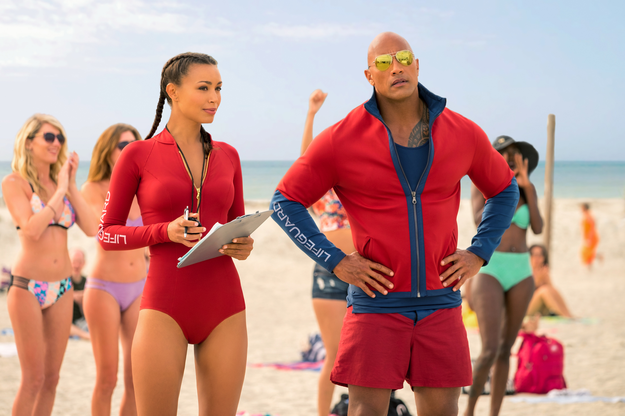 Baywatch 2017 Movie Cast Wallpapers