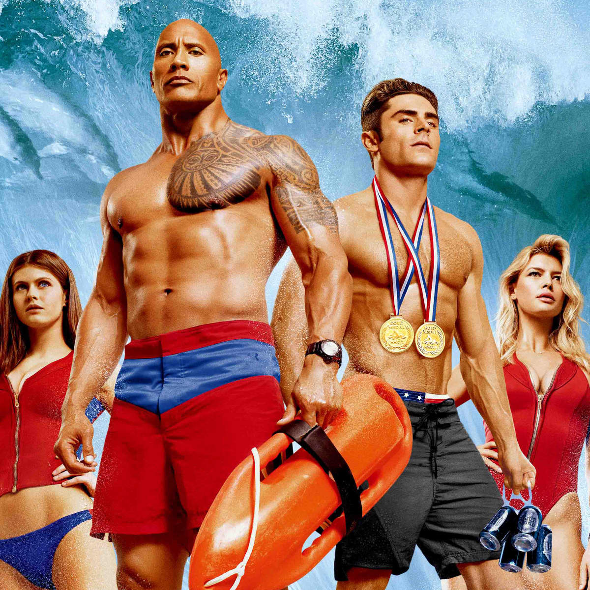 Baywatch 2017 Movie Cast Wallpapers