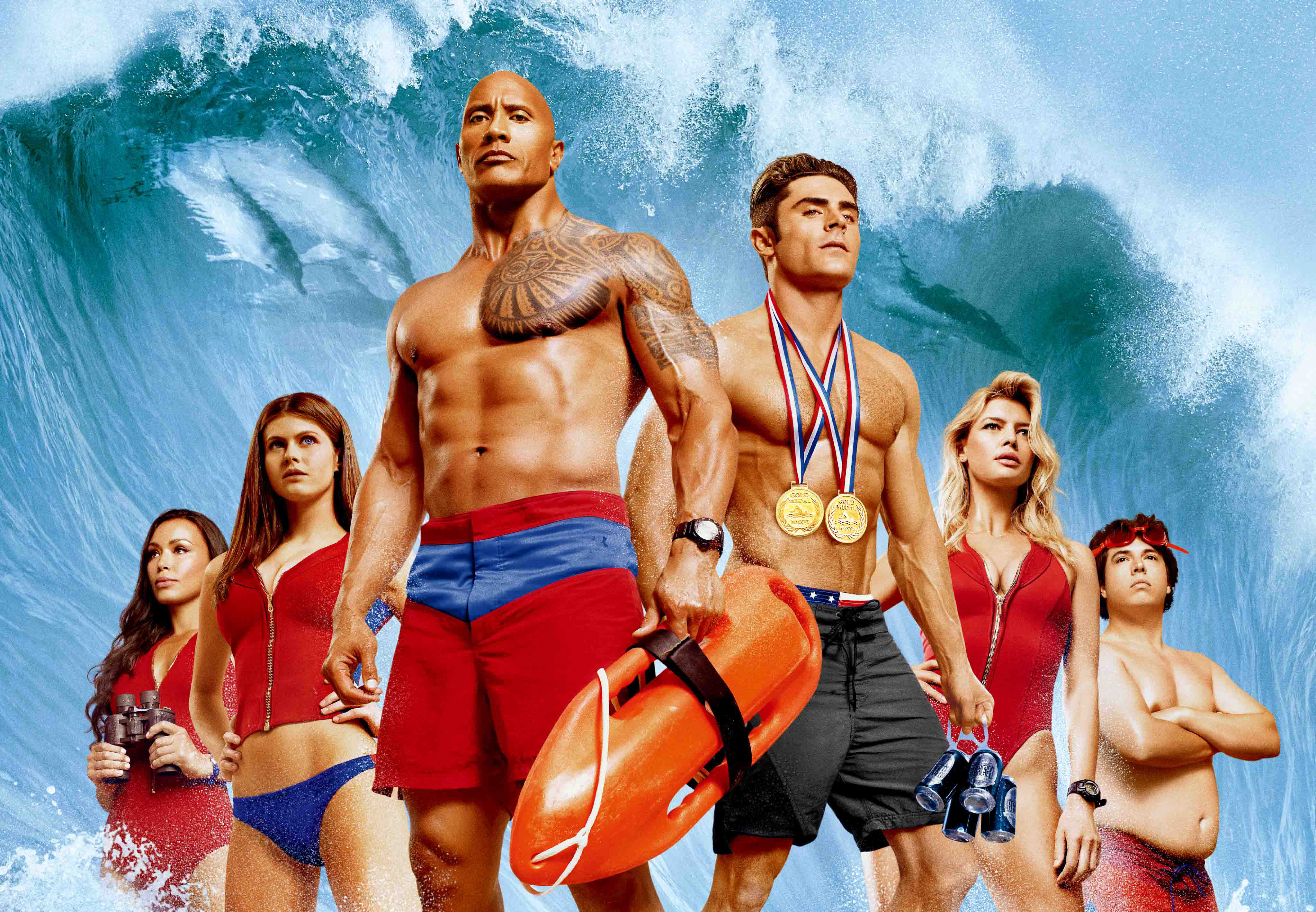 Baywatch 5K Poster Wallpapers