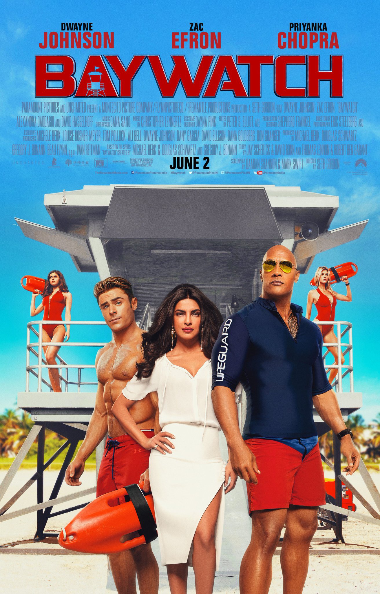 Baywatch Priyanka Chopra Poster Wallpapers