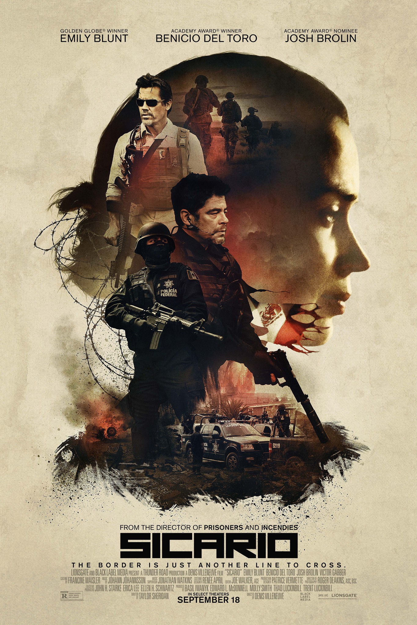 Benicio Del Toro Sicario Day Of The Soldado Movie Wallpapers