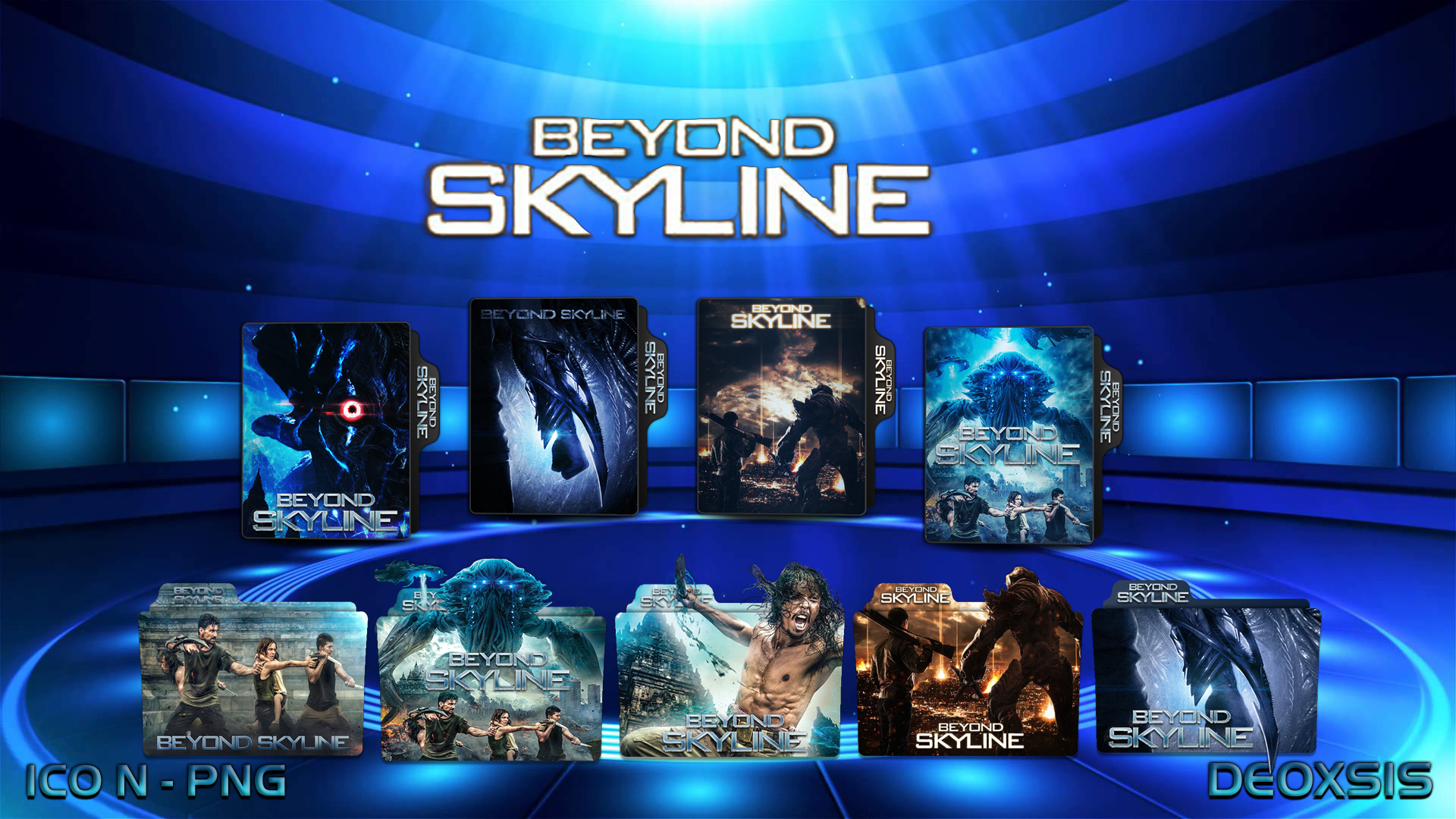 Beyond Skyline 2017 Movie Wallpapers