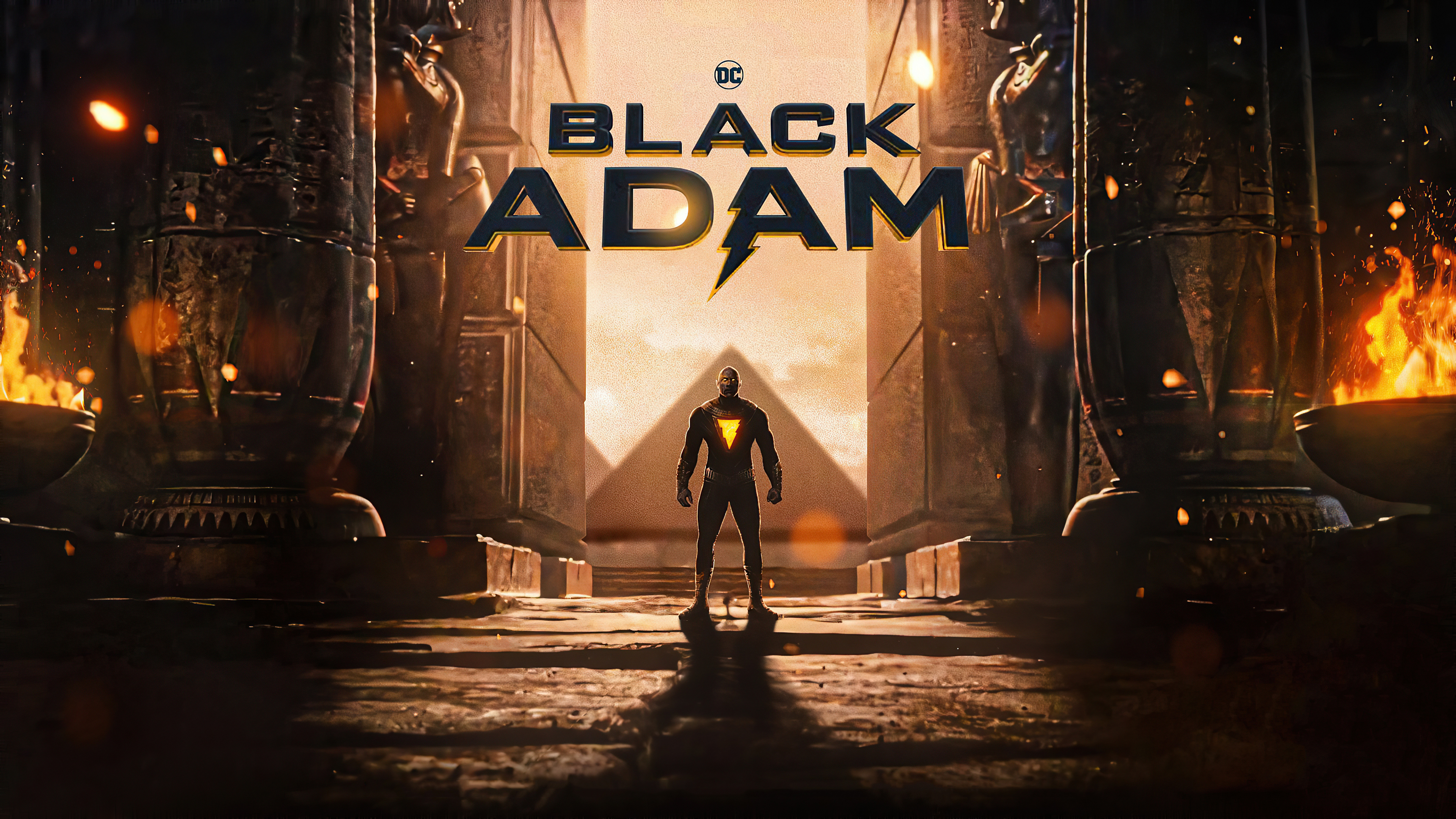 Black Adam 4K Art 2021 Wallpapers