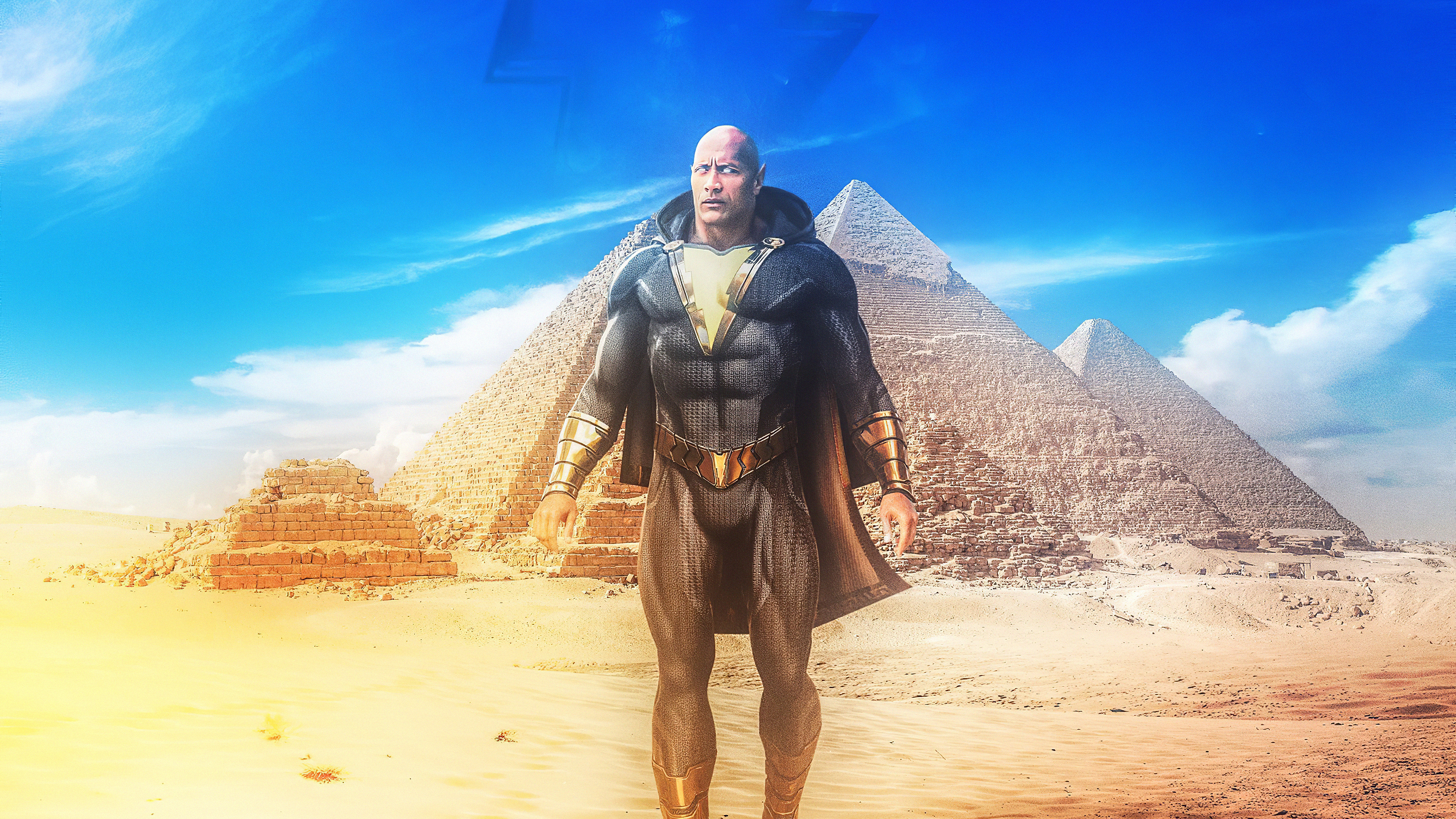 Black Adam The Rock Art 2020 Wallpapers