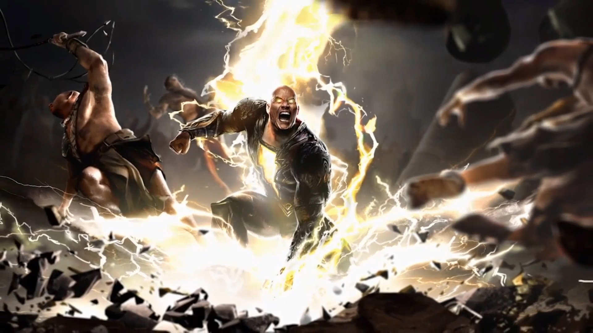 Black Adam The Rock Art 2020 Wallpapers