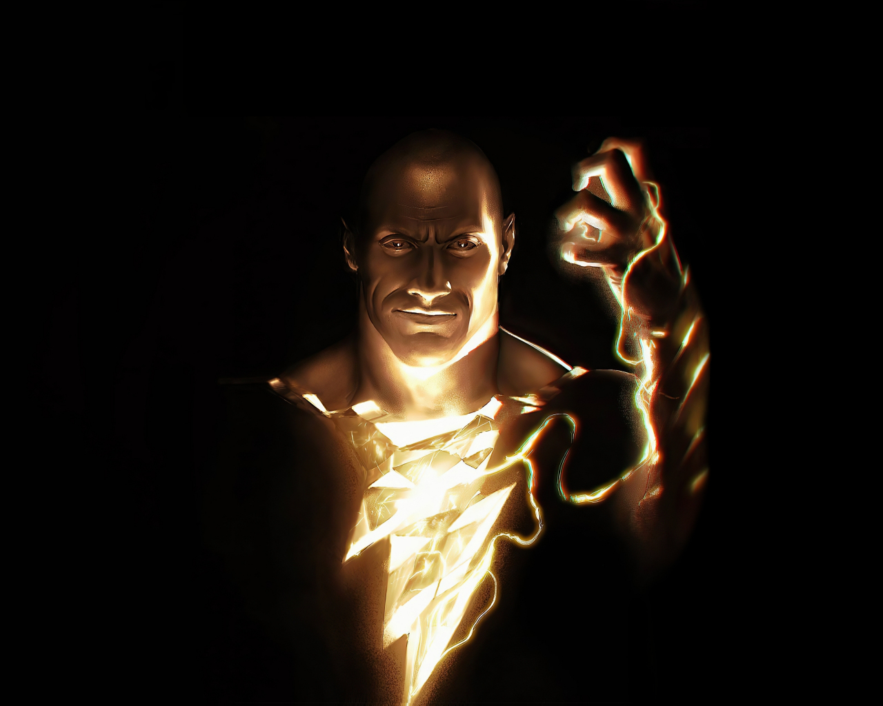 Black Adam The Rock Art 2020 Wallpapers