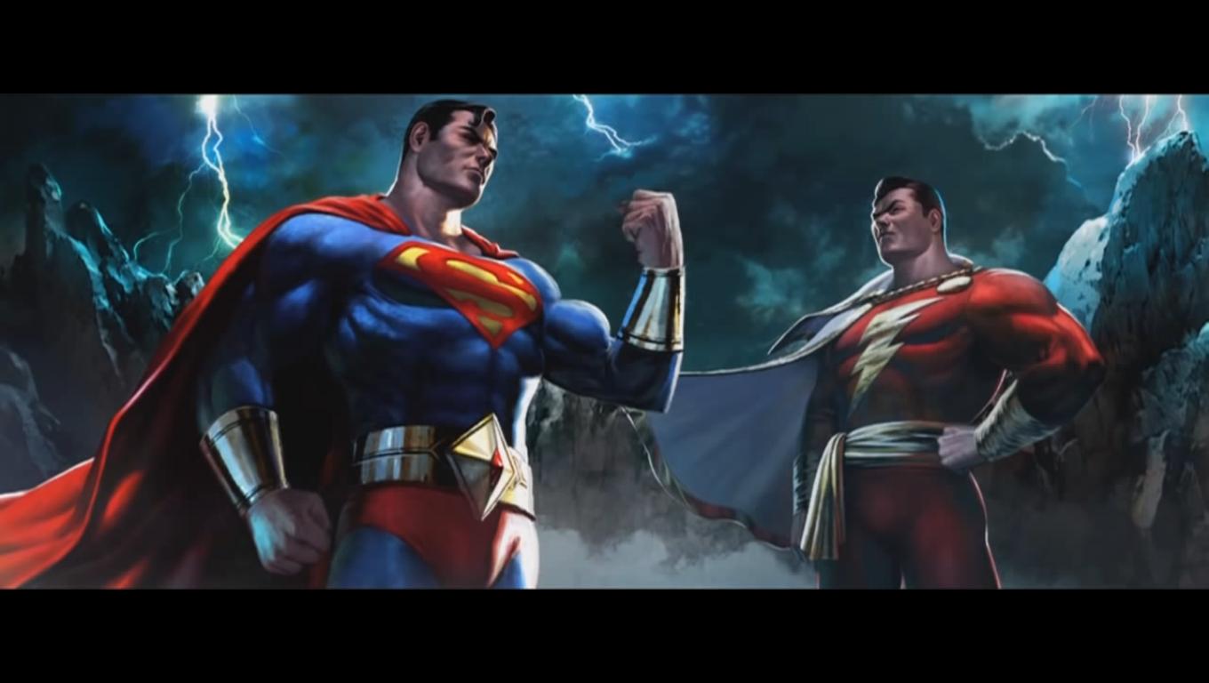 Black Adam Vs Shazam Dc Art Wallpapers