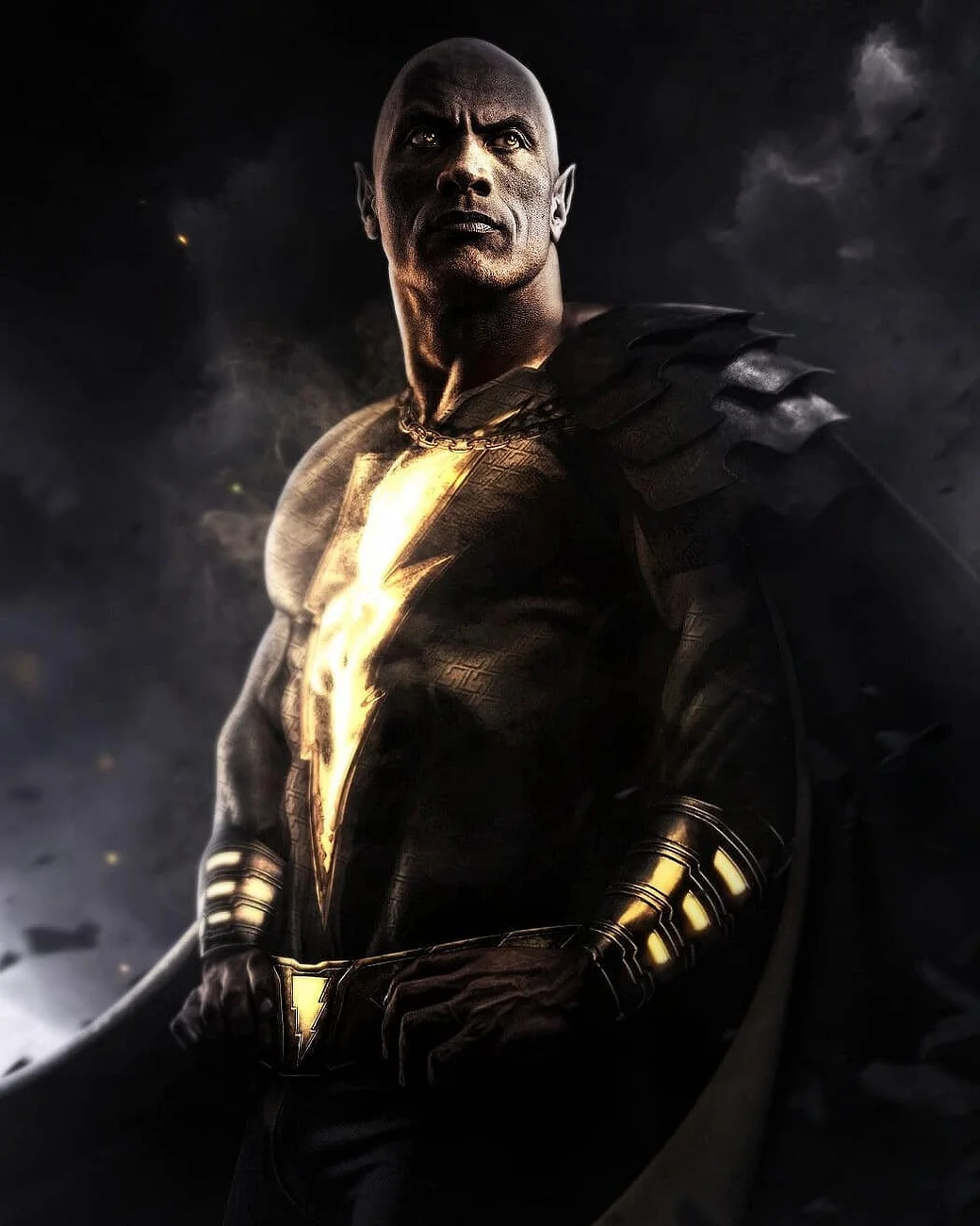 Black Adam Vs Shazam Dc Art Wallpapers