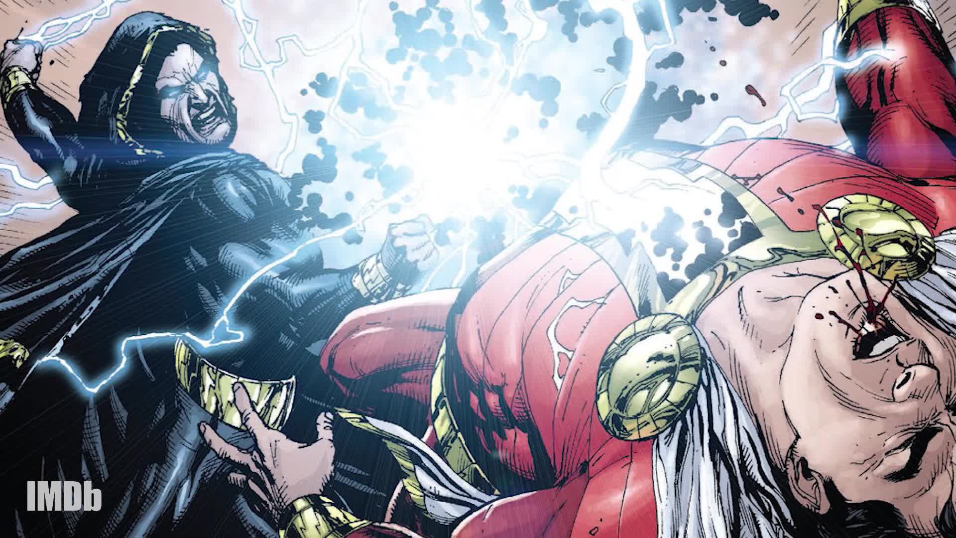 Black Adam Vs Shazam Dc Art Wallpapers