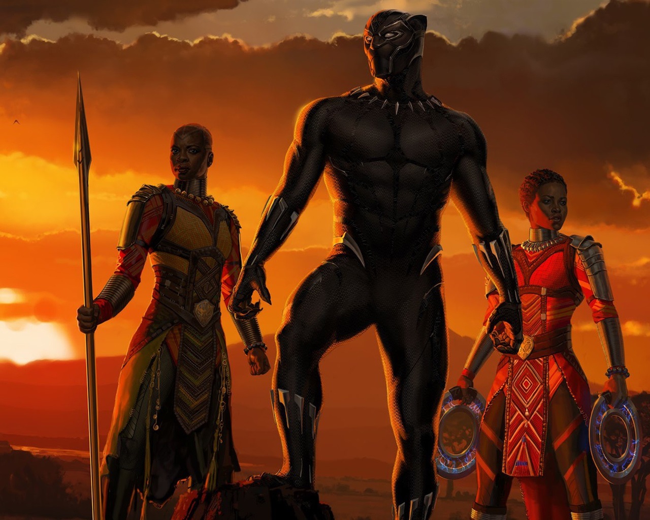 Black Panther Artwork 2018 Wallpapers