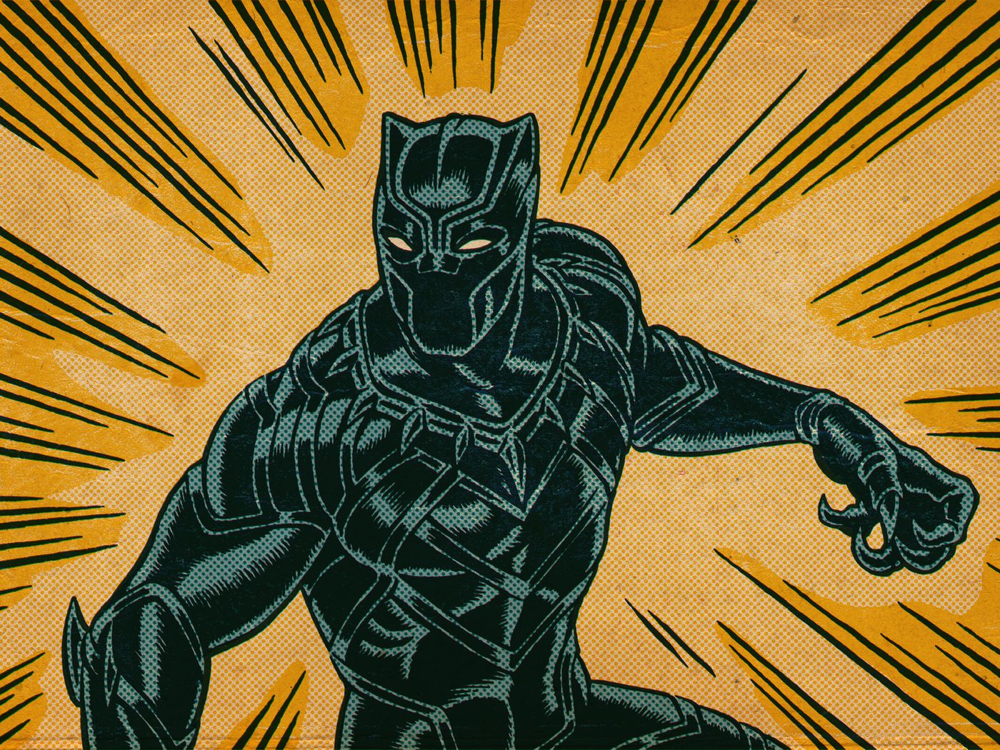 Black Panther Comic Artwork Wallpapers
