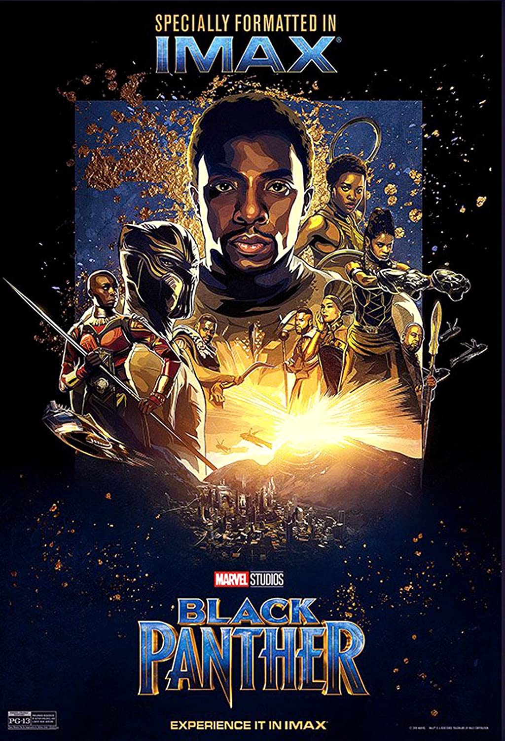 Black Panther Imax Poster Wallpapers