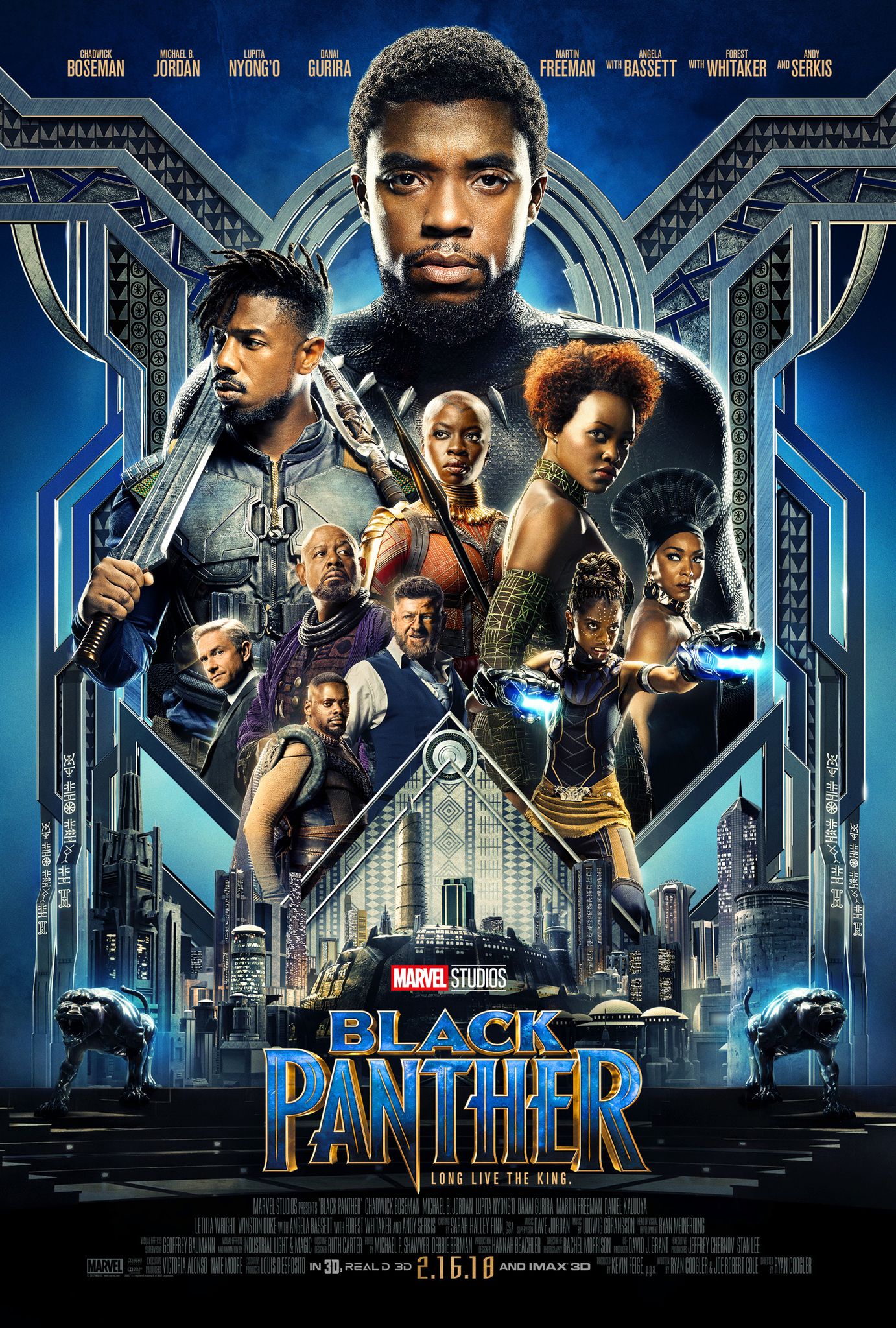 Black Panther Imax Poster Wallpapers