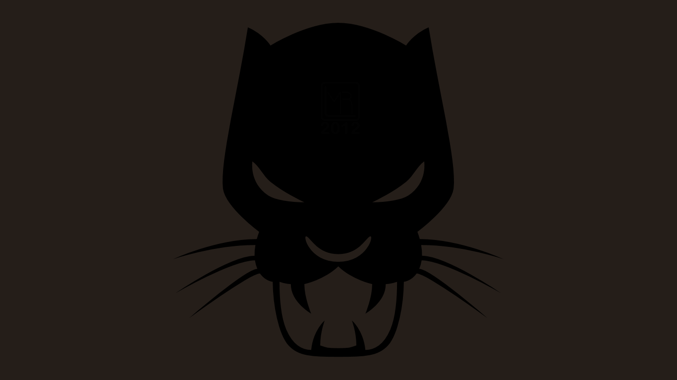 Black Panther Logo Wallpapers