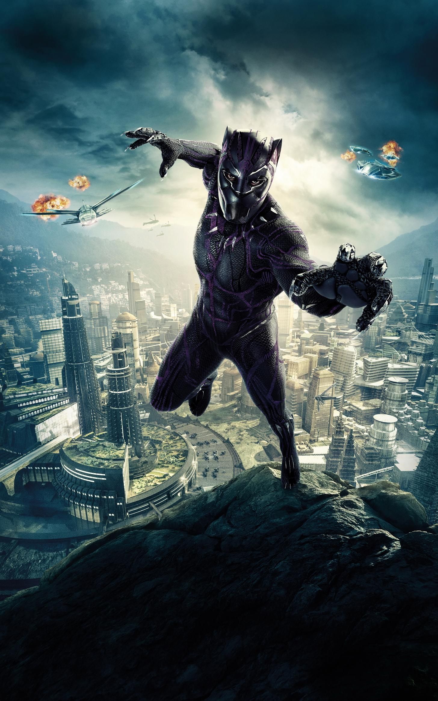 Black Panther Movie Artwork Wallpapers