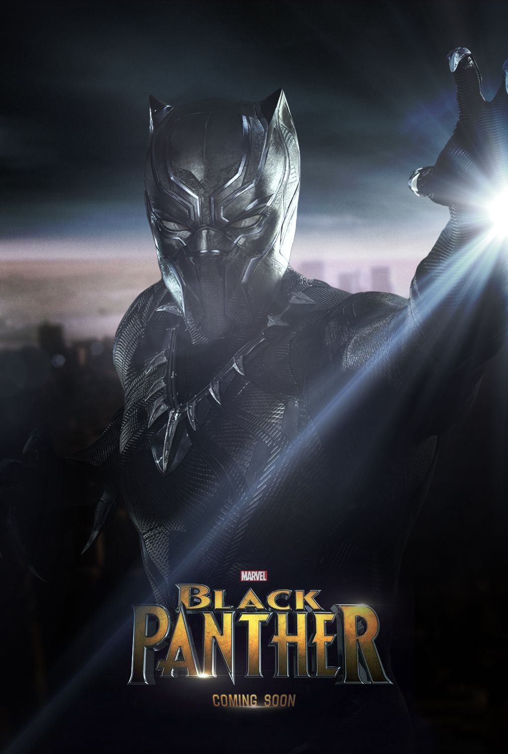 Black Panther Movie Official Poster Wallpapers