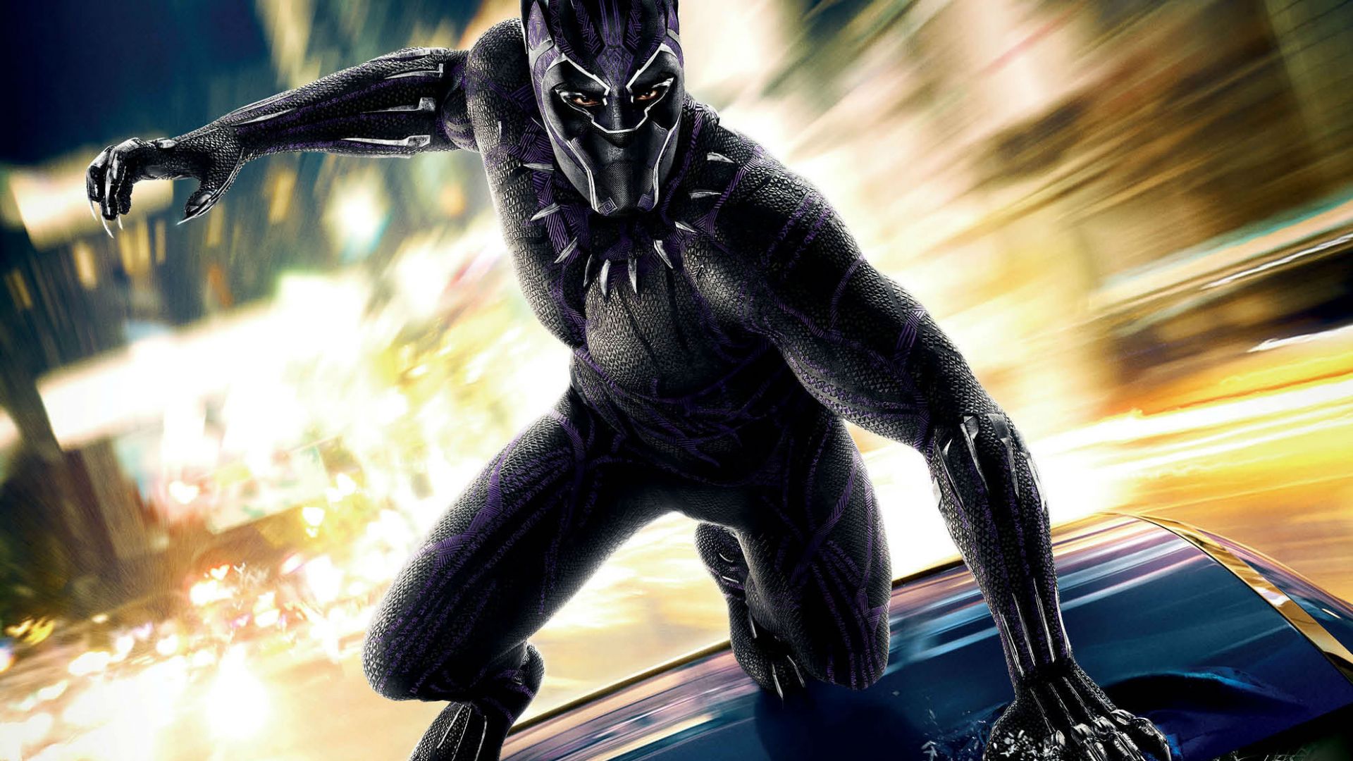 Black Panther Movie Official Poster Wallpapers