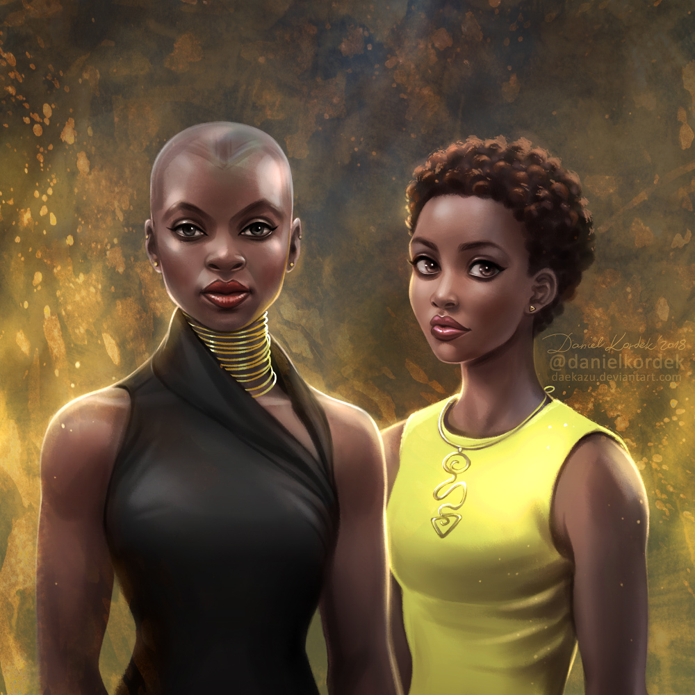 Black Panther, Okoye And Nakia Wallpapers