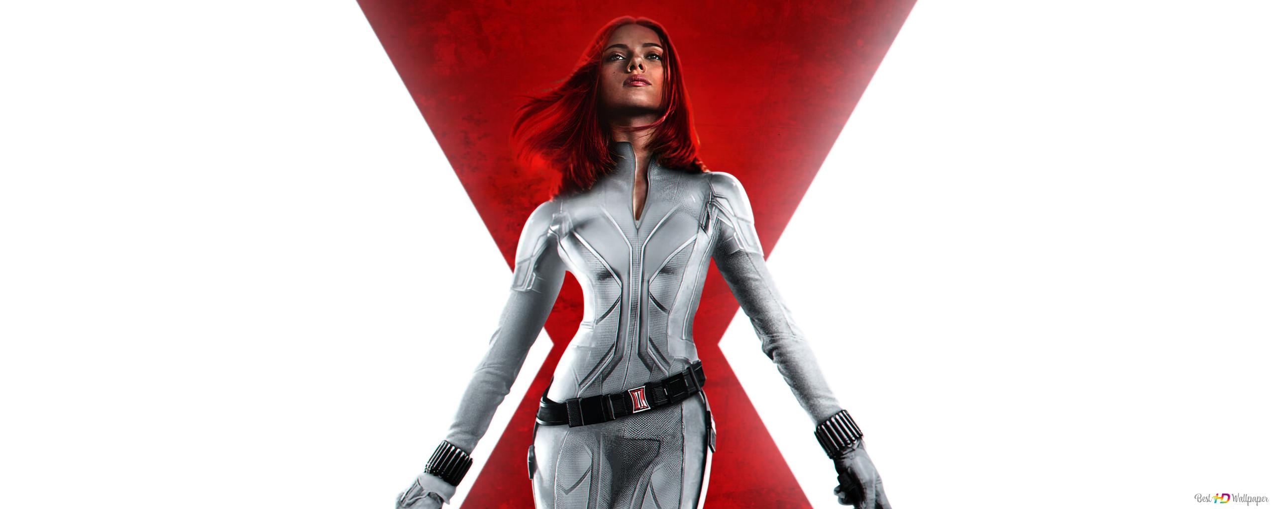 Black Widow 2020 White Suit Wallpapers