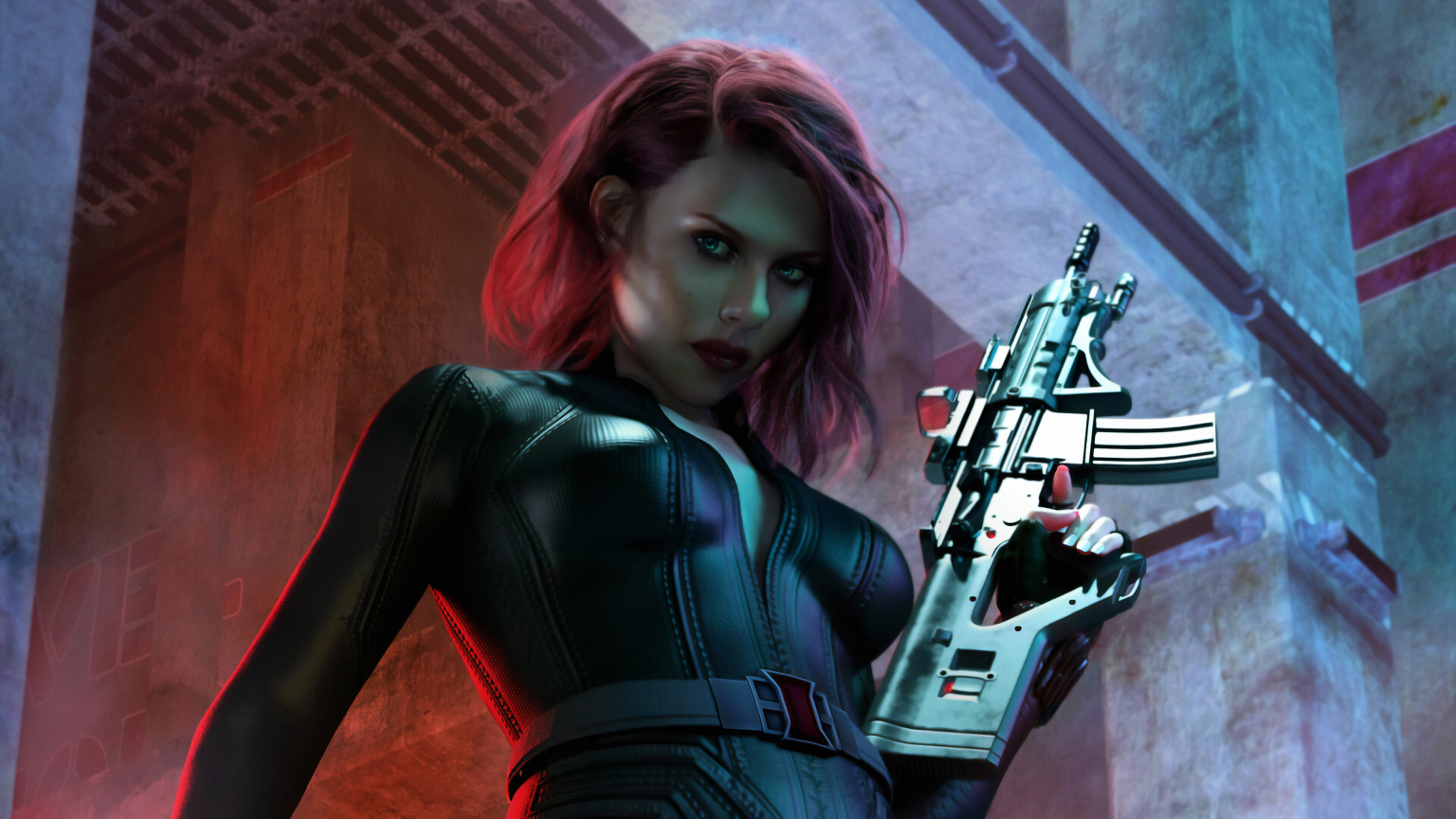 Black Widow 4K Cool Wallpapers