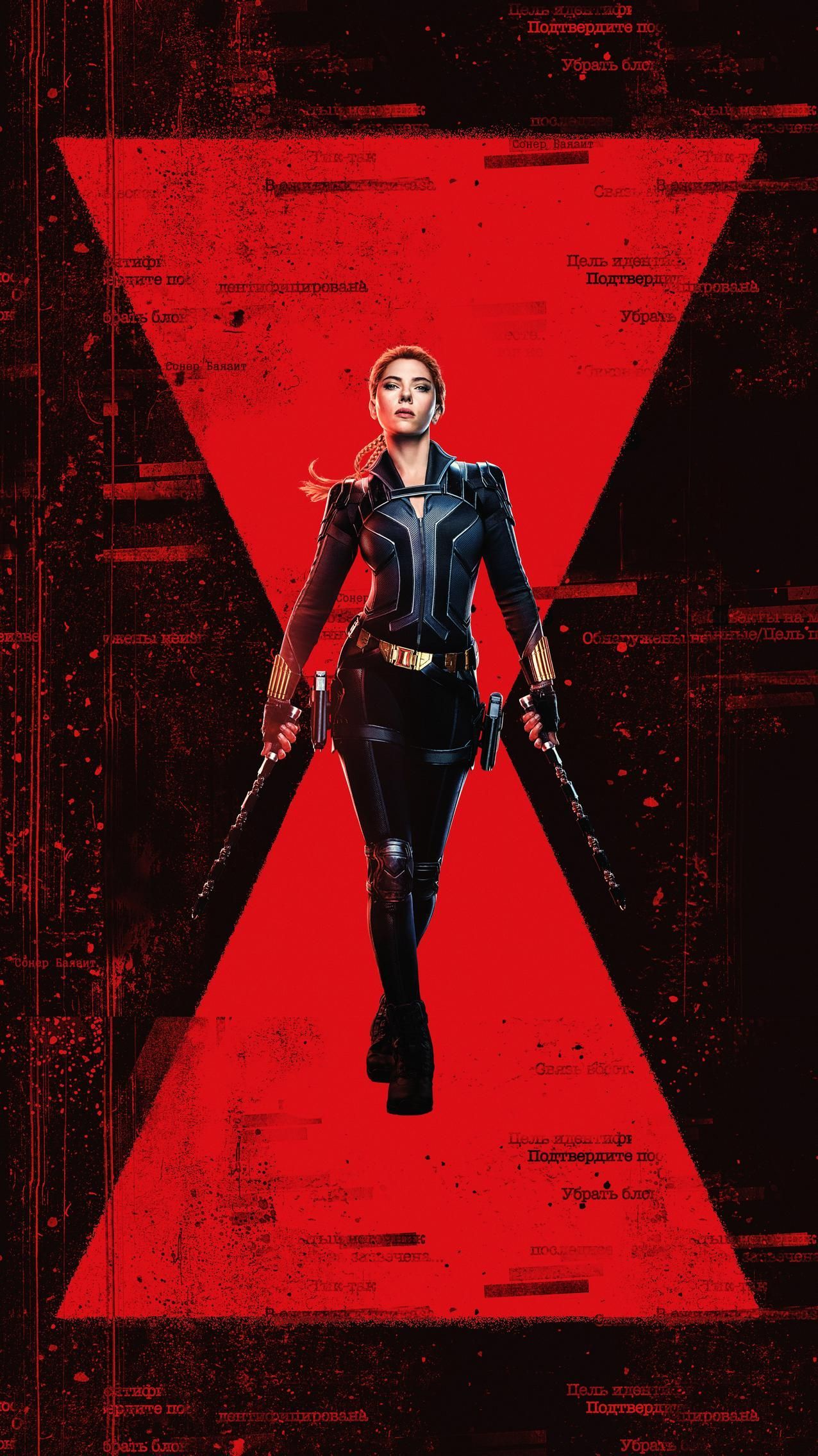 Black Widow 4K Digital Poster Wallpapers