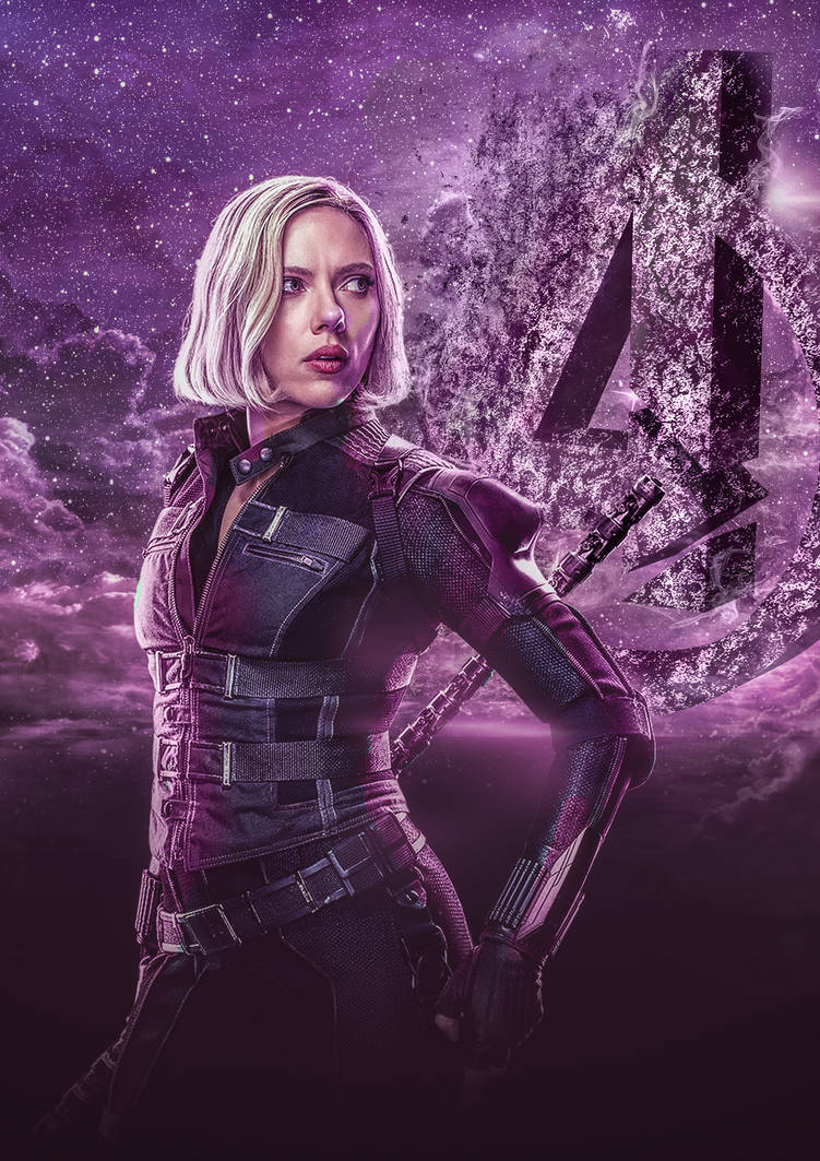 Black Widow Avengers Endgame Official Poster Wallpapers