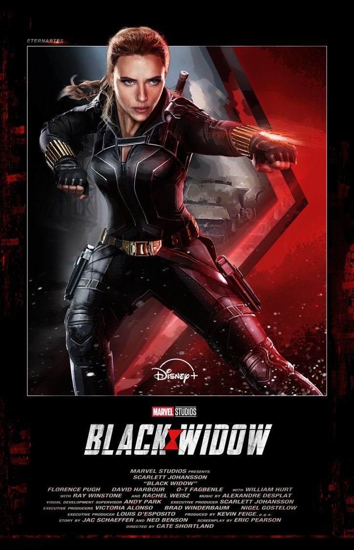 Black Widow Avengers Endgame Official Poster Wallpapers