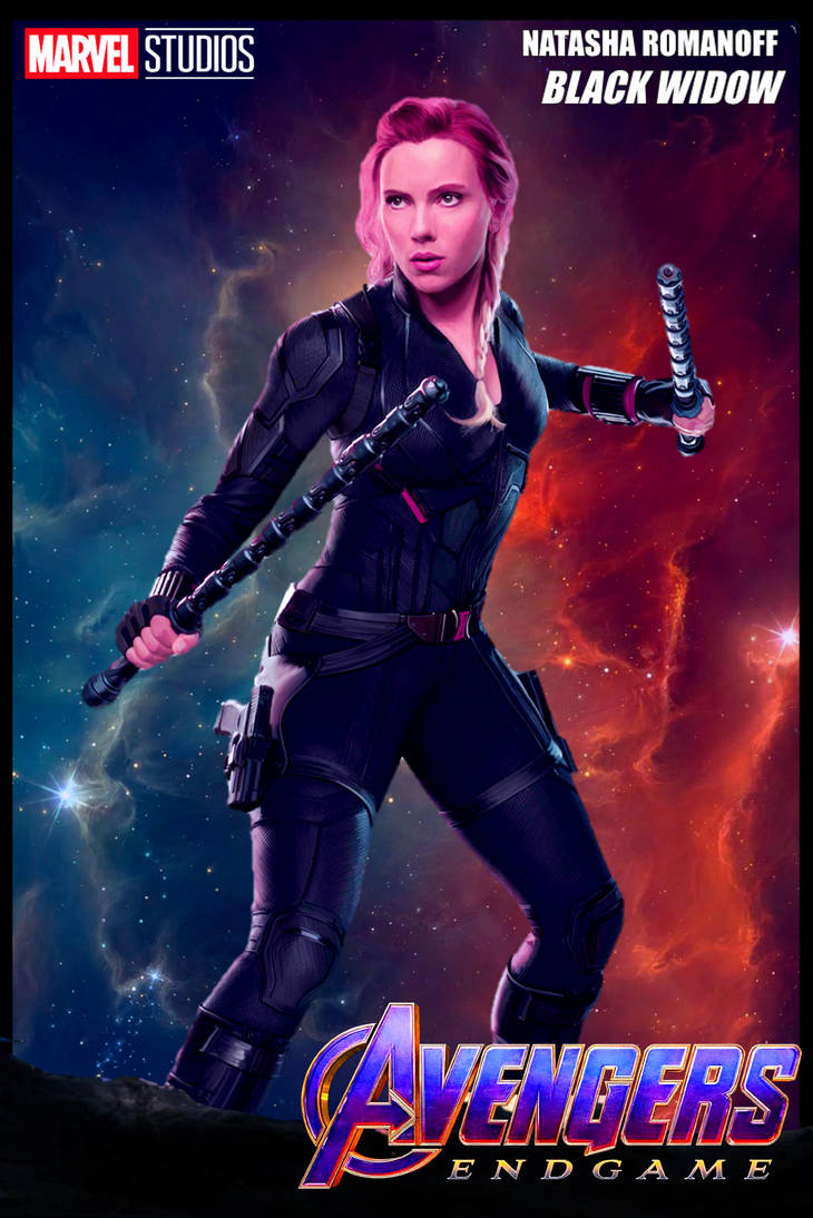 Black Widow Avengers Endgame Official Poster Wallpapers