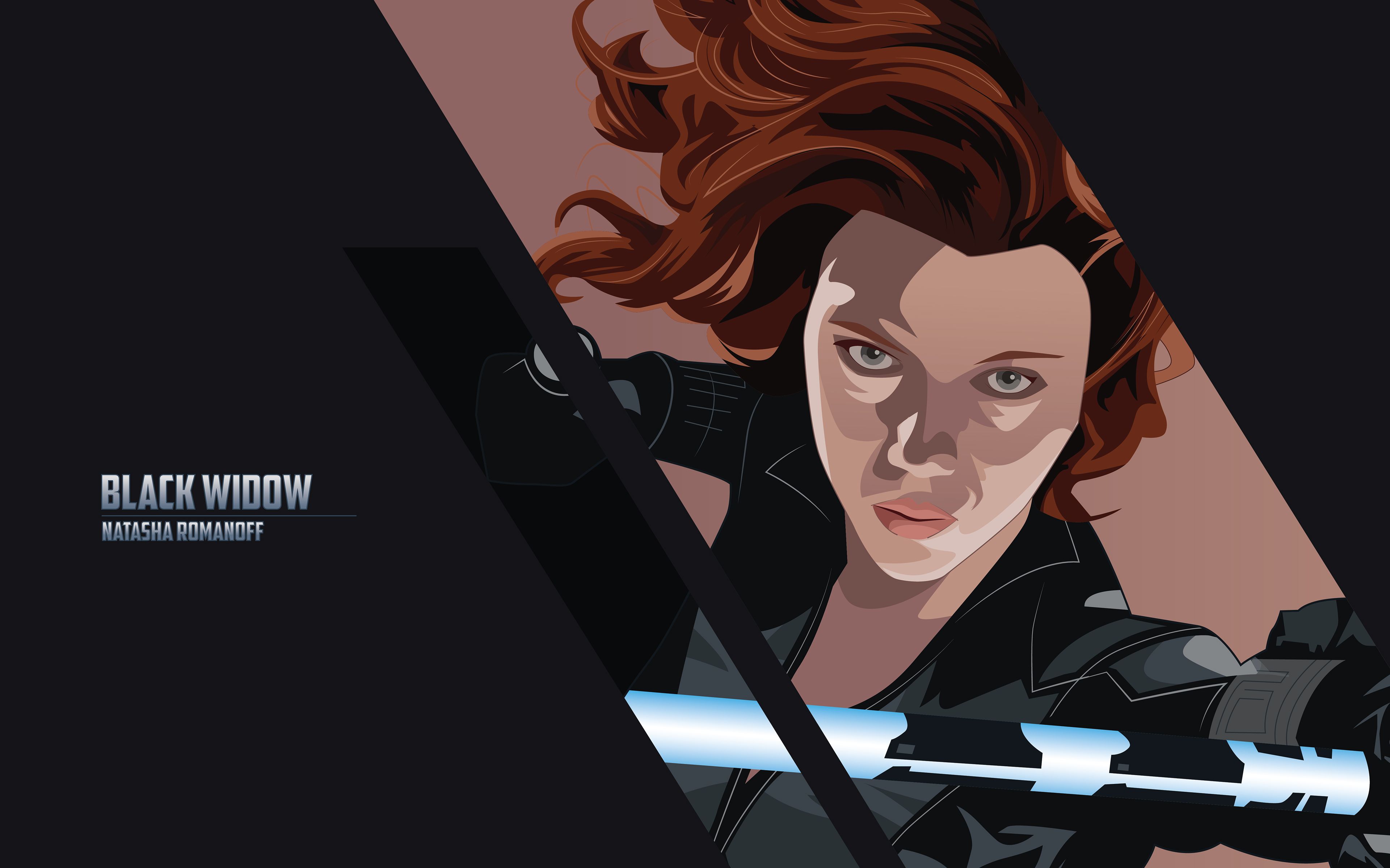 Black Widow Digital Art Wallpapers