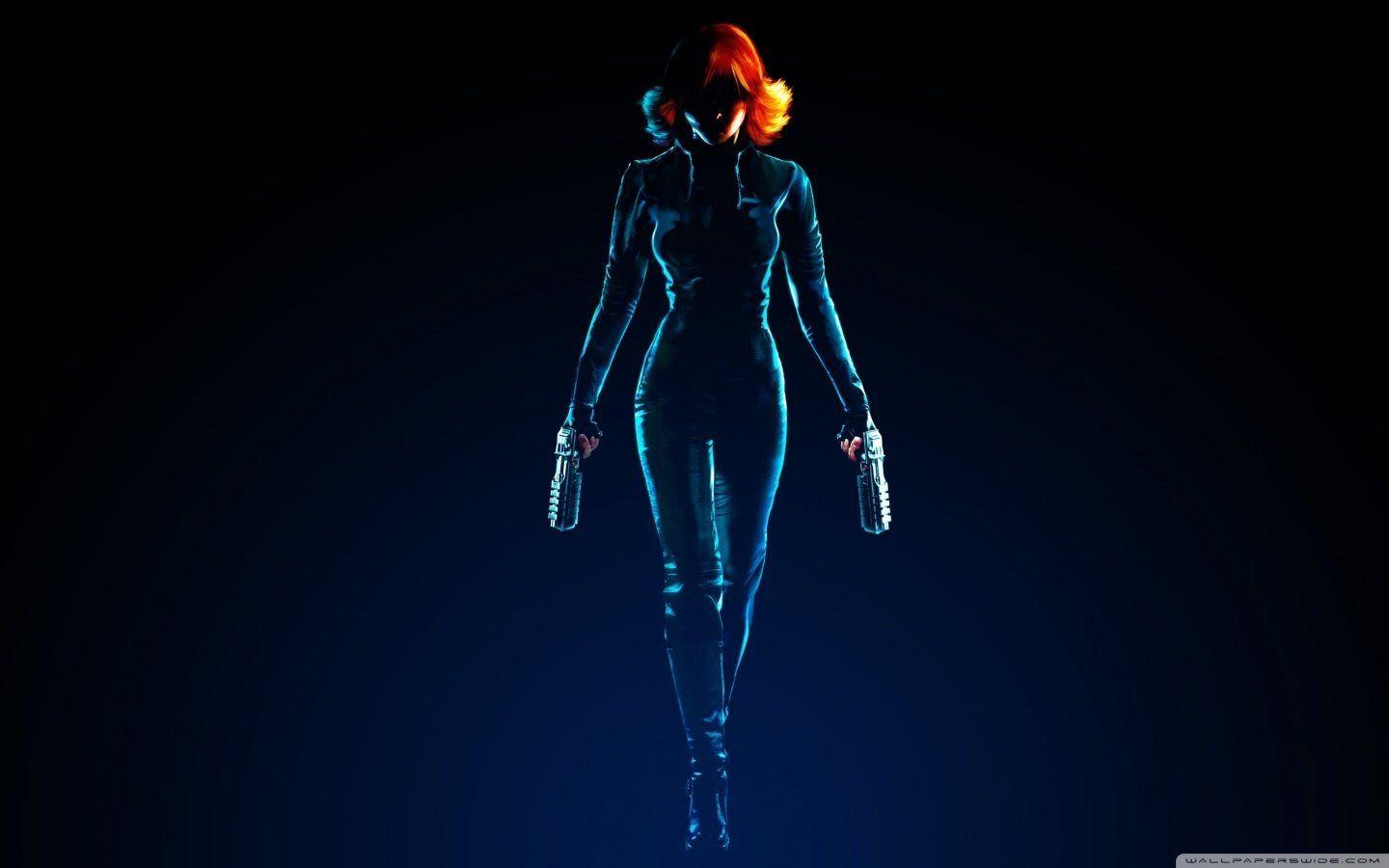 Black Widow Digital Art Wallpapers