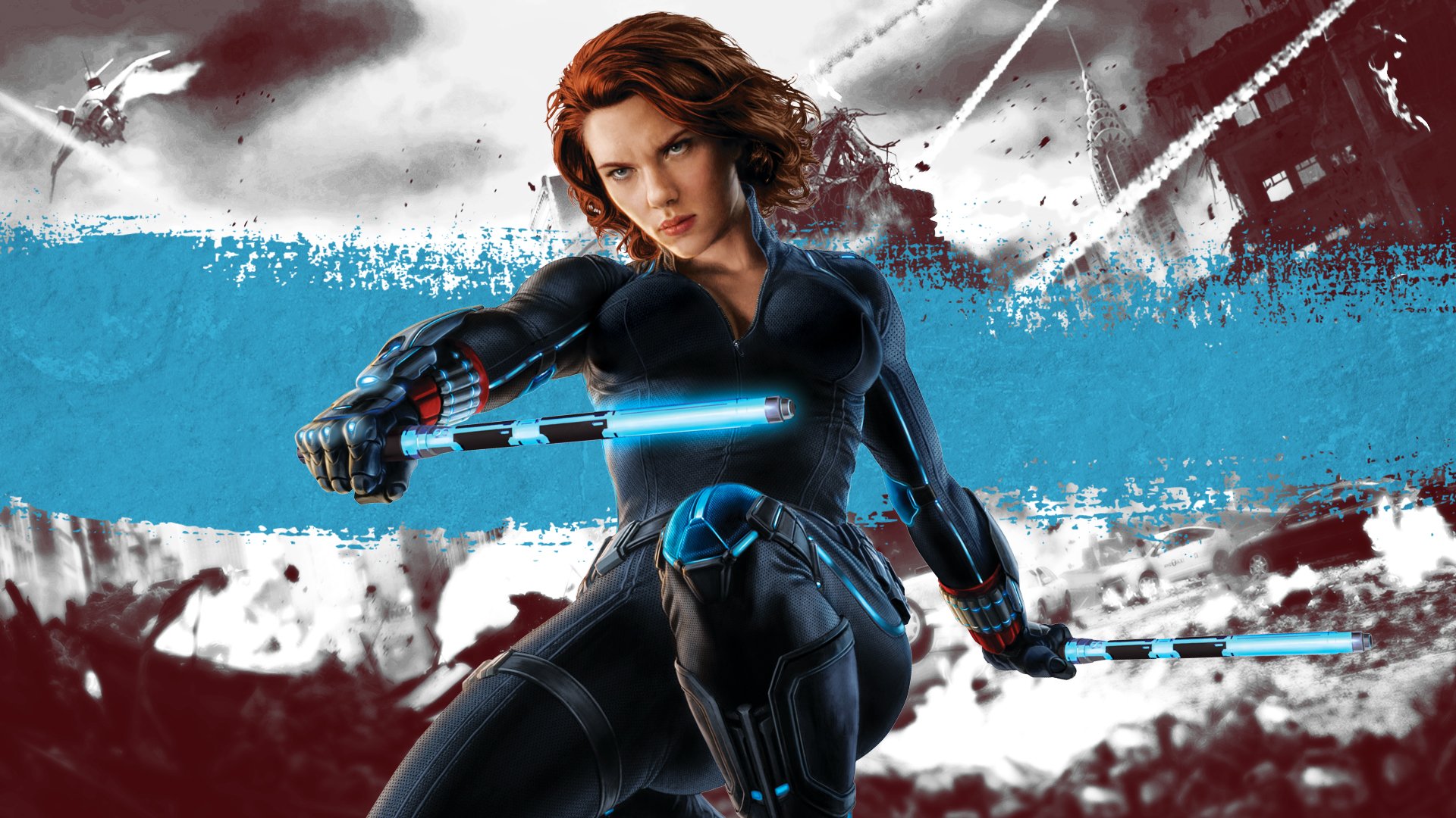 Black Widow In Avengers Endgame Wallpapers