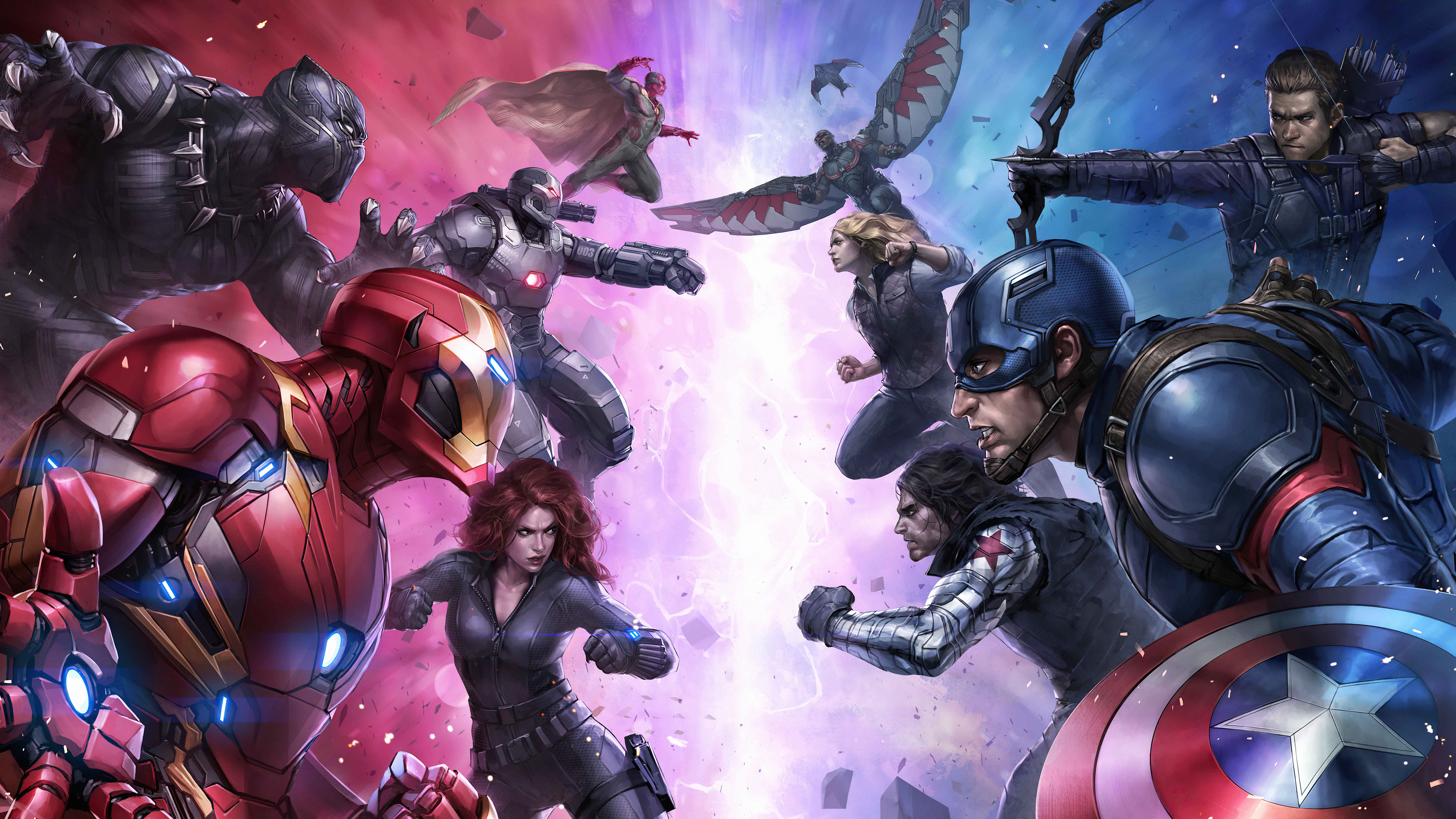 Black Widow Marvel Future Fight Wallpapers