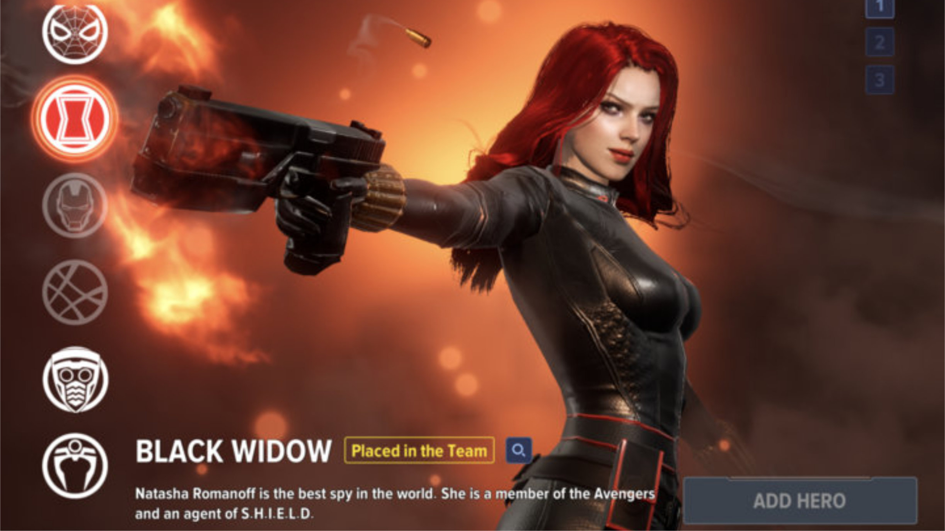 Black Widow Marvel Future Fight Wallpapers