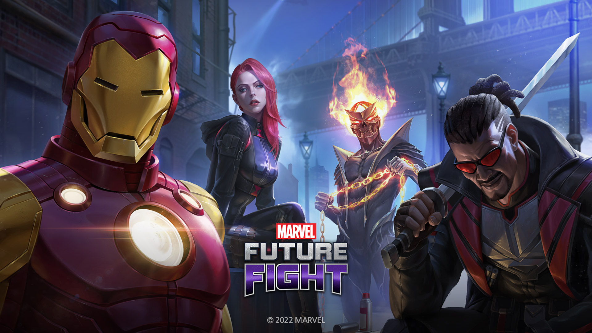 Black Widow Marvel Future Fight Wallpapers