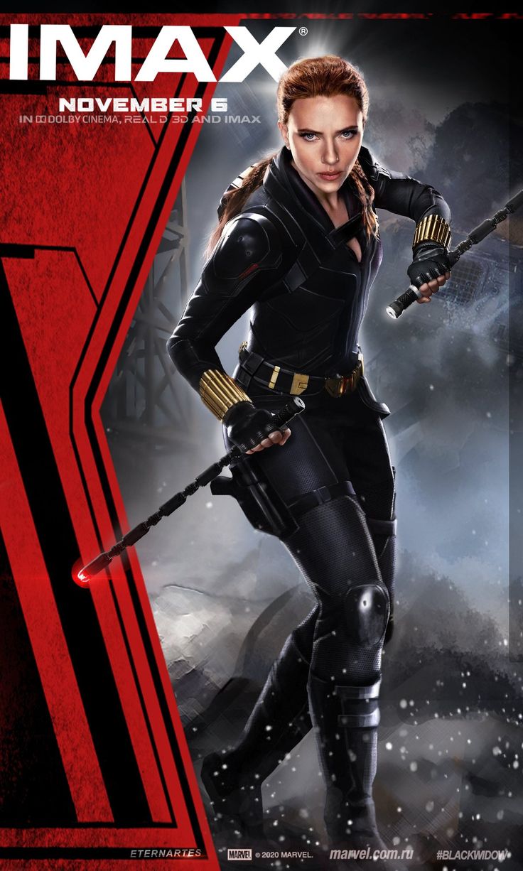 Black Widow Movie Imax Poster Wallpapers