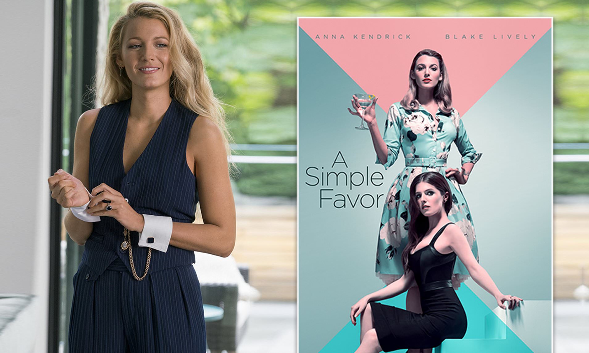 Blake Lively A Simple Favor 2018 Movie Poster Wallpapers