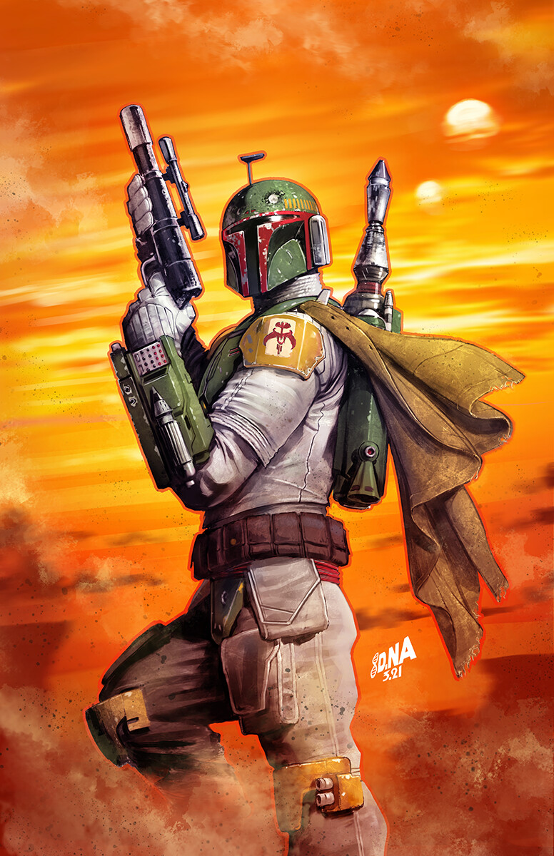 Boba Fett Art Wallpapers