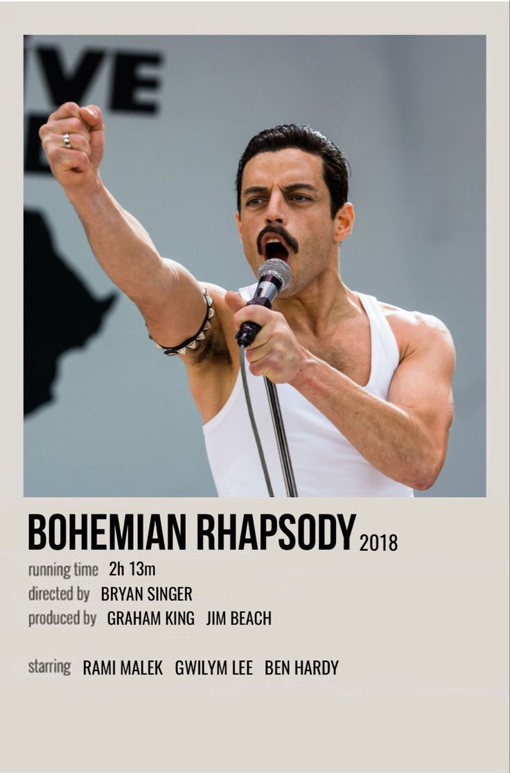 Bohemian Rhapsody 2018 Movie Poster Wallpapers