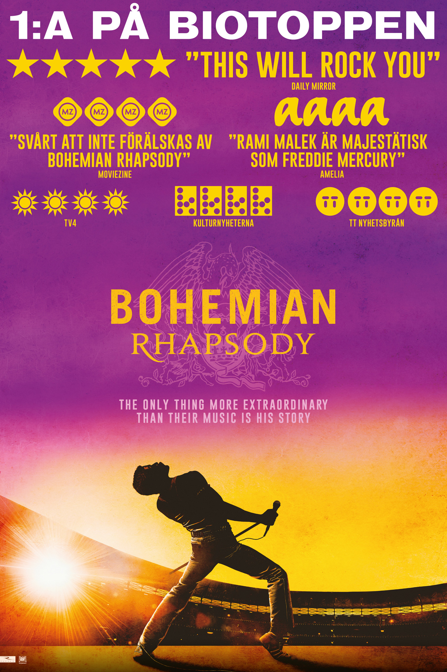 Bohemian Rhapsody 2018 Movie Poster Wallpapers