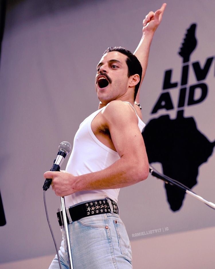 Bohemian Rhapsody Rami Malek As Freddie Mercury Wallpapers