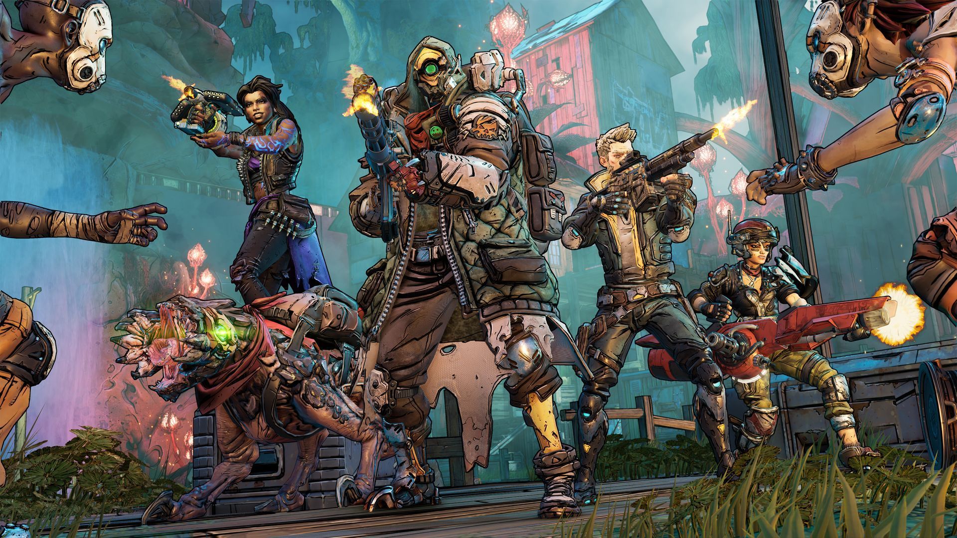 Borderlands 2022 Character Key Art Wallpapers