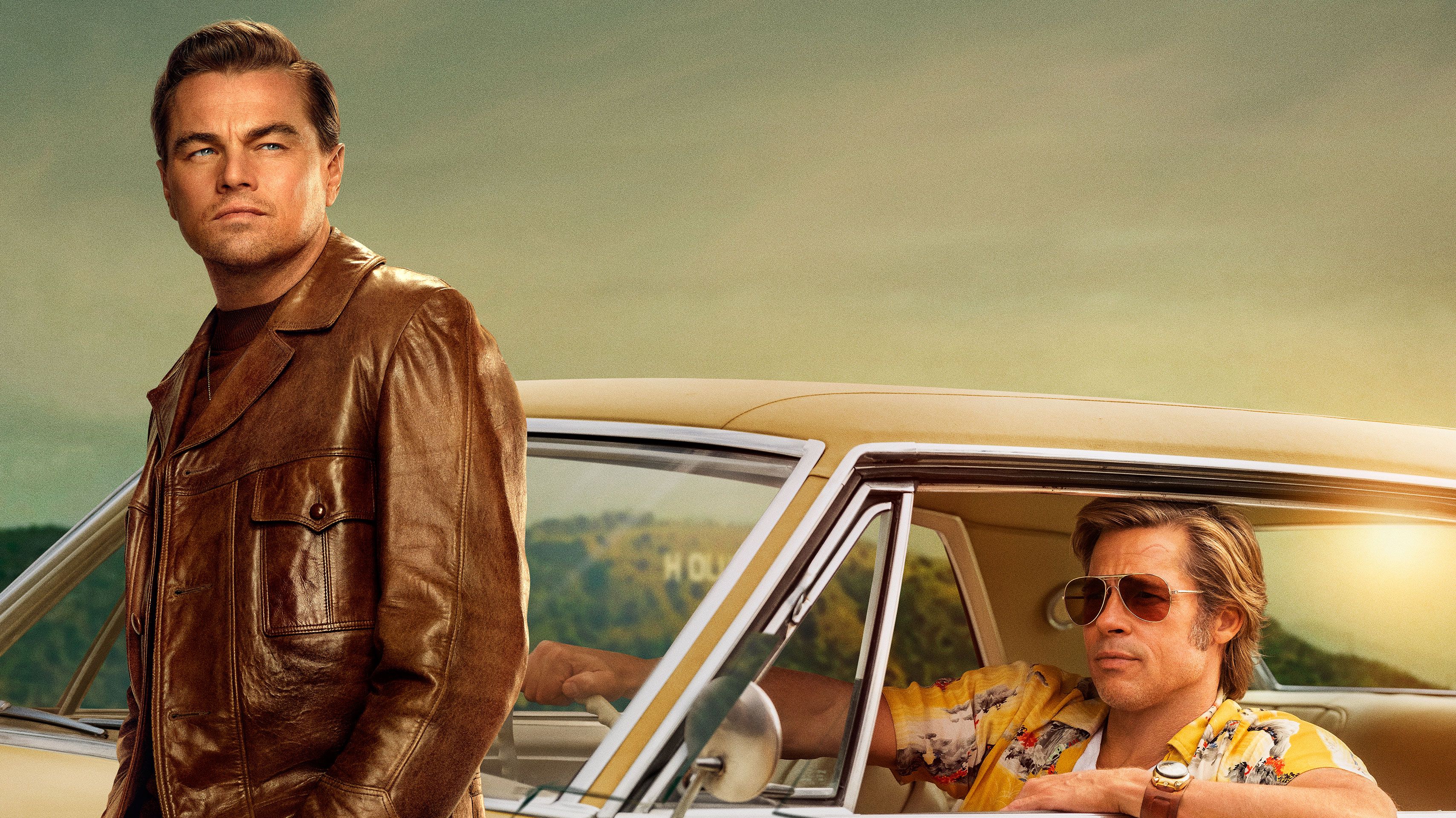 Brad Pitt In Once Upon A Time In Hollywood Movie Image Wallpapers