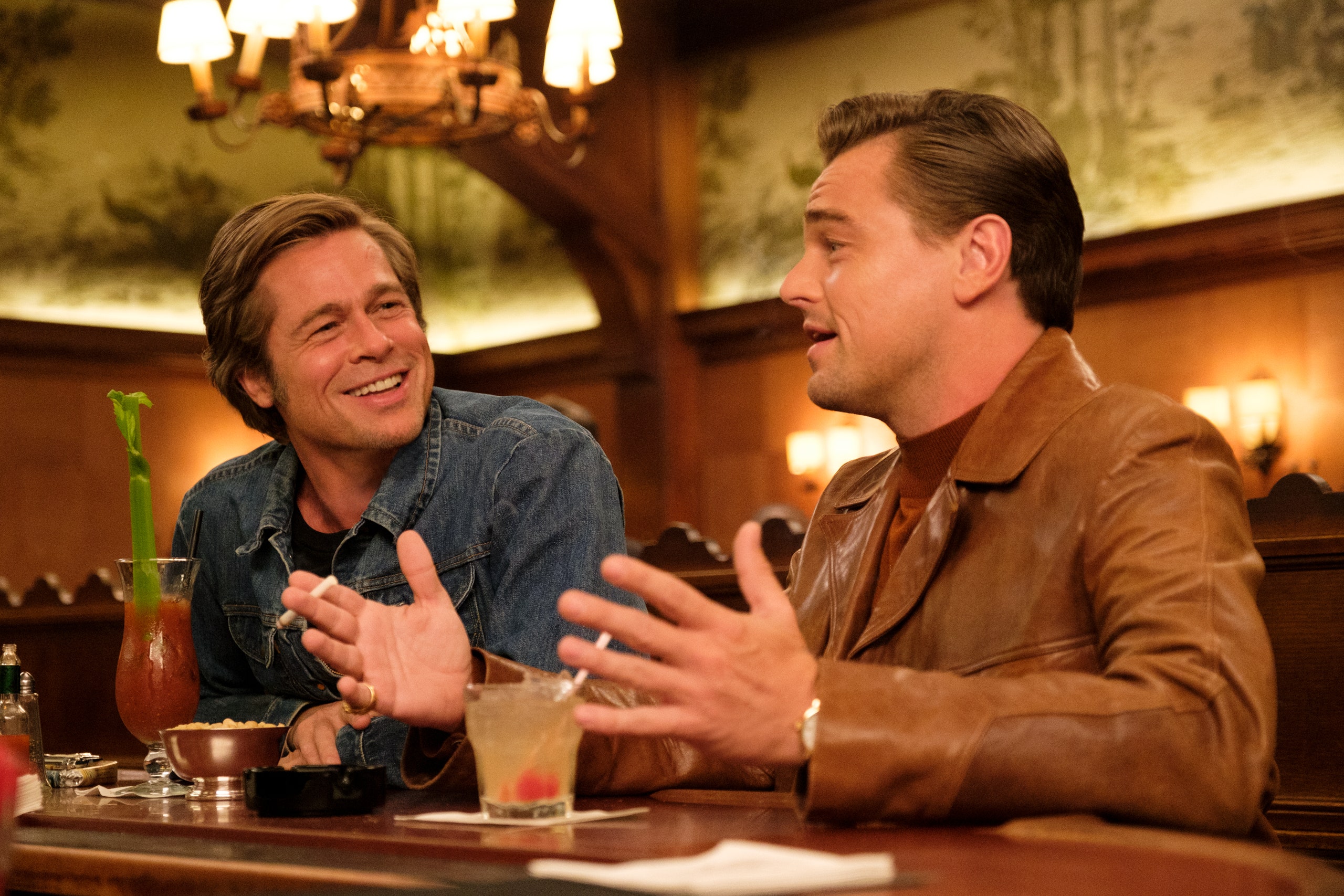 Brad Pitt In Once Upon A Time In Hollywood Movie Image Wallpapers