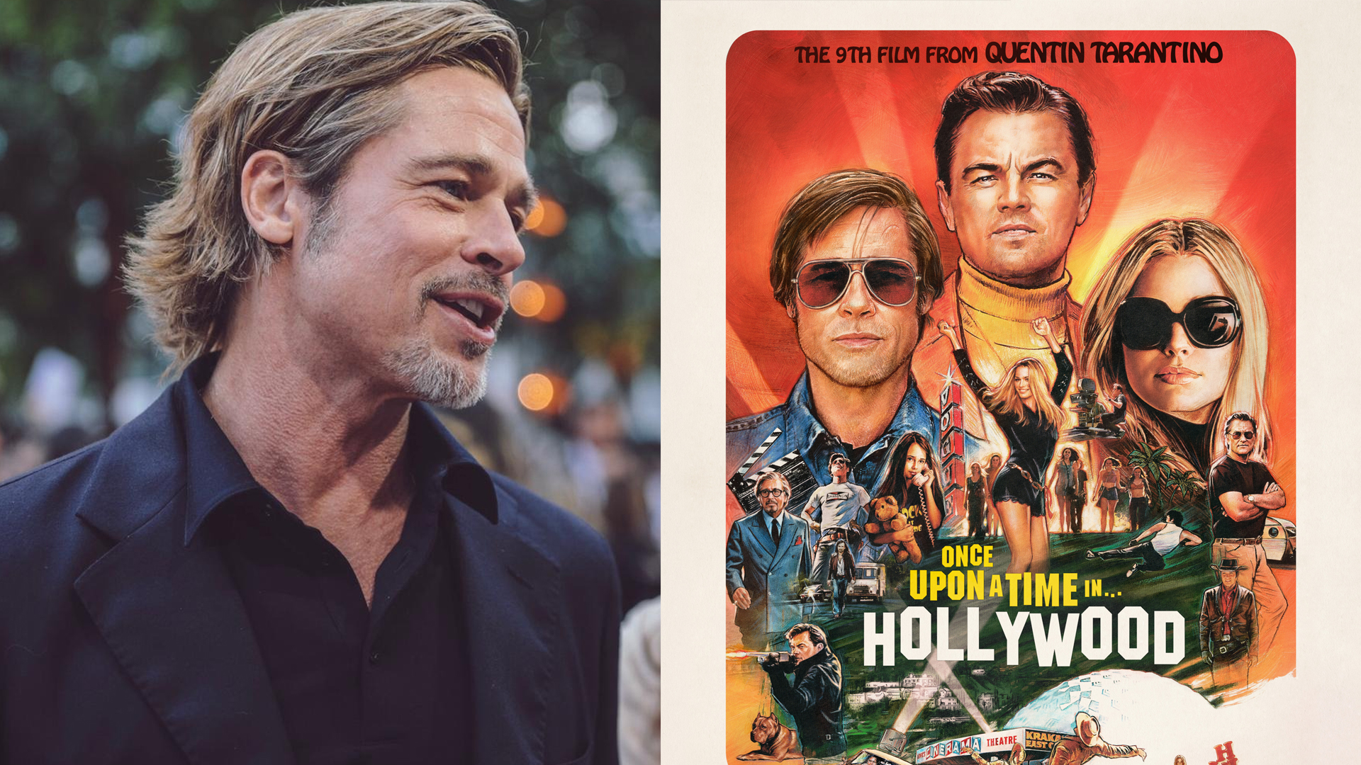 Brad Pitt In Once Upon A Time In Hollywood Movie Image Wallpapers