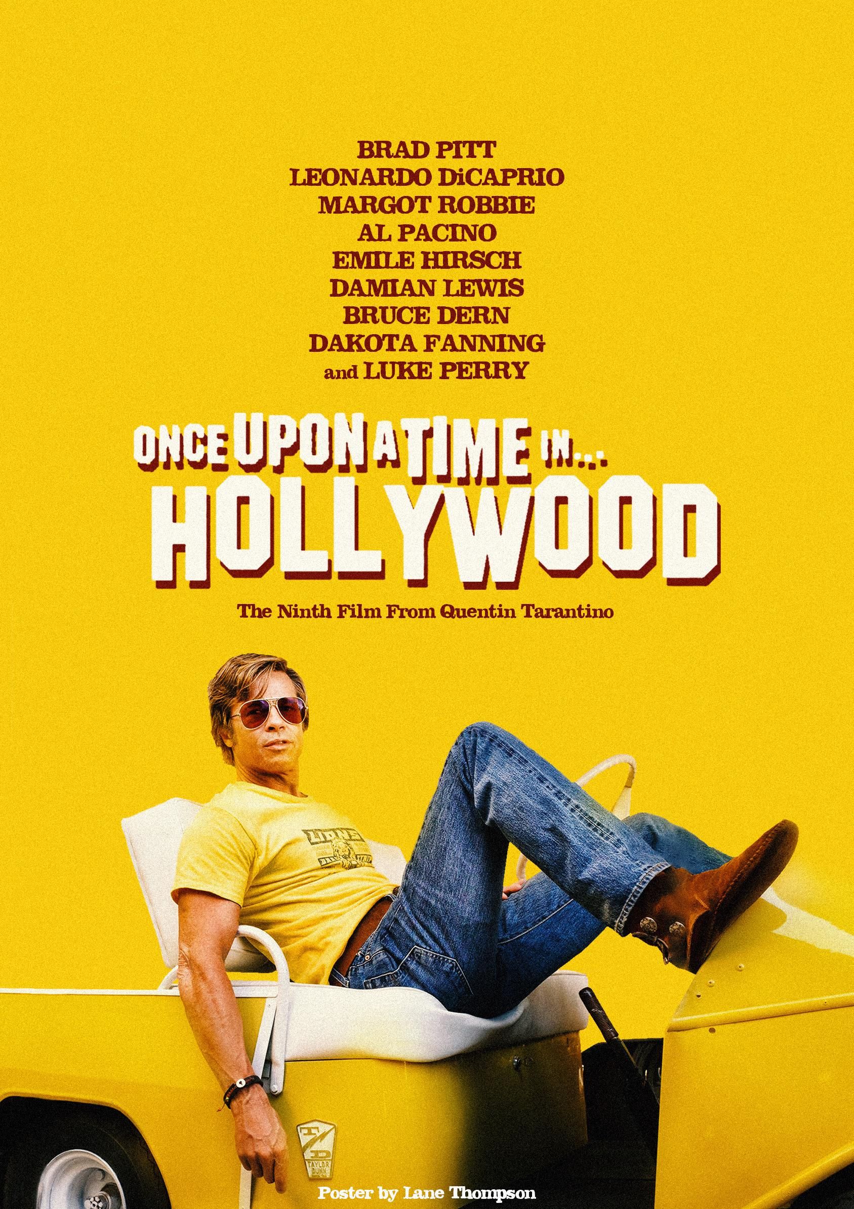 Brad Pitt In Once Upon A Time In Hollywood Movie Image Wallpapers