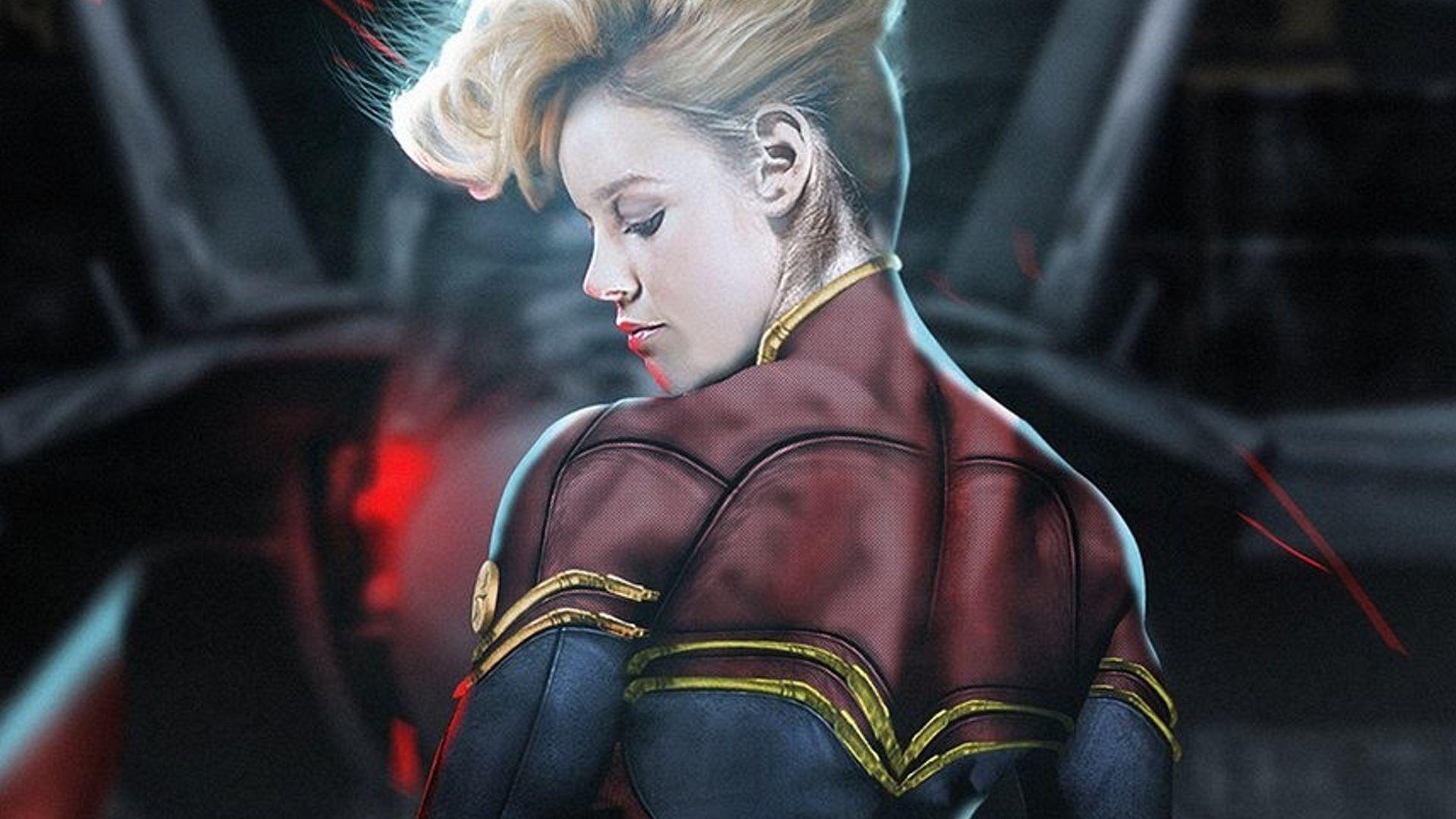 Brie Larson 2018 Captain Marvel Artwork Wallpapers